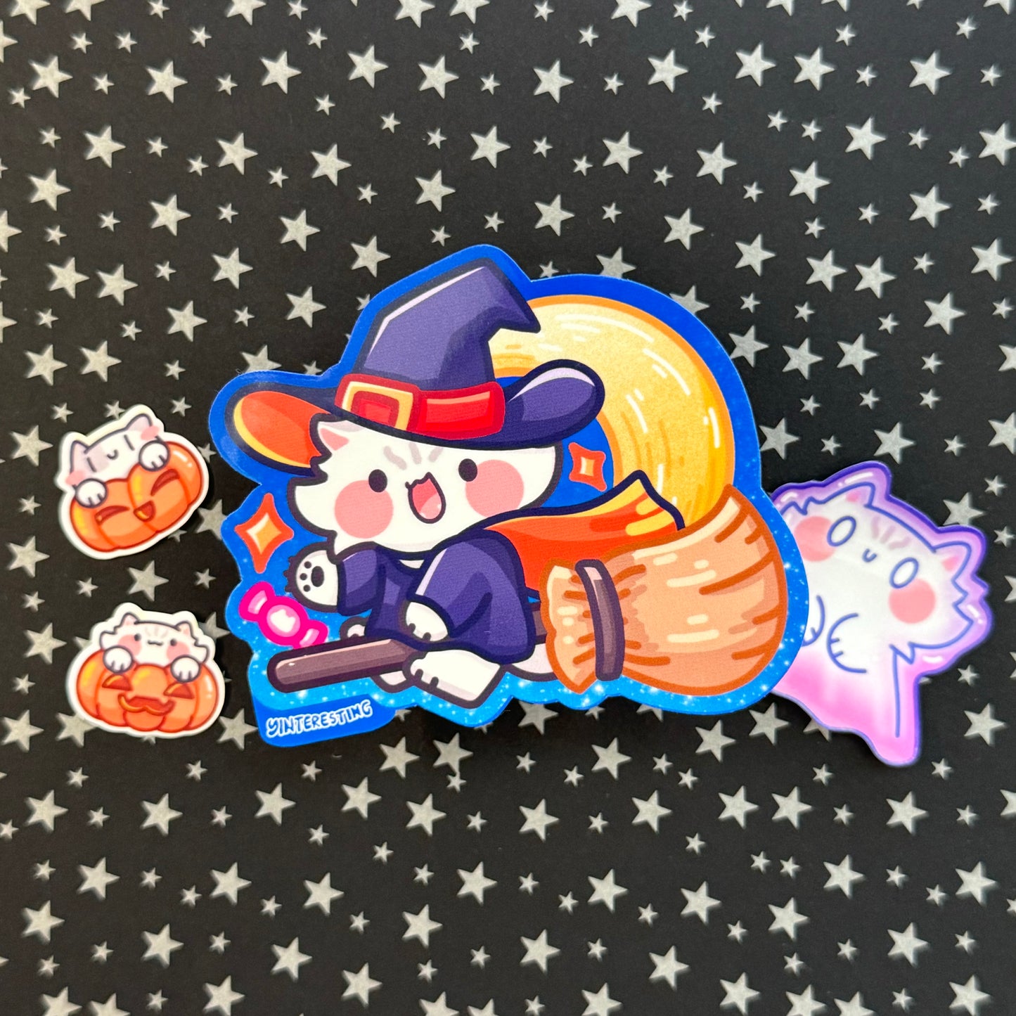 Halloween Witch Dian Stickers