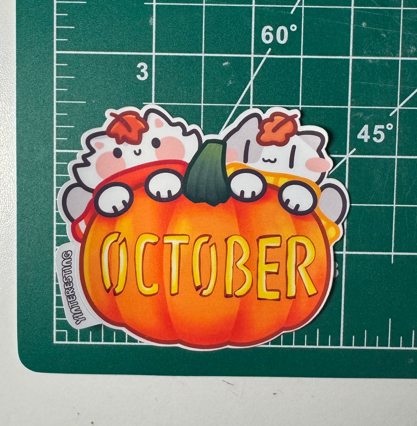 October Sticker of the Month Sticker