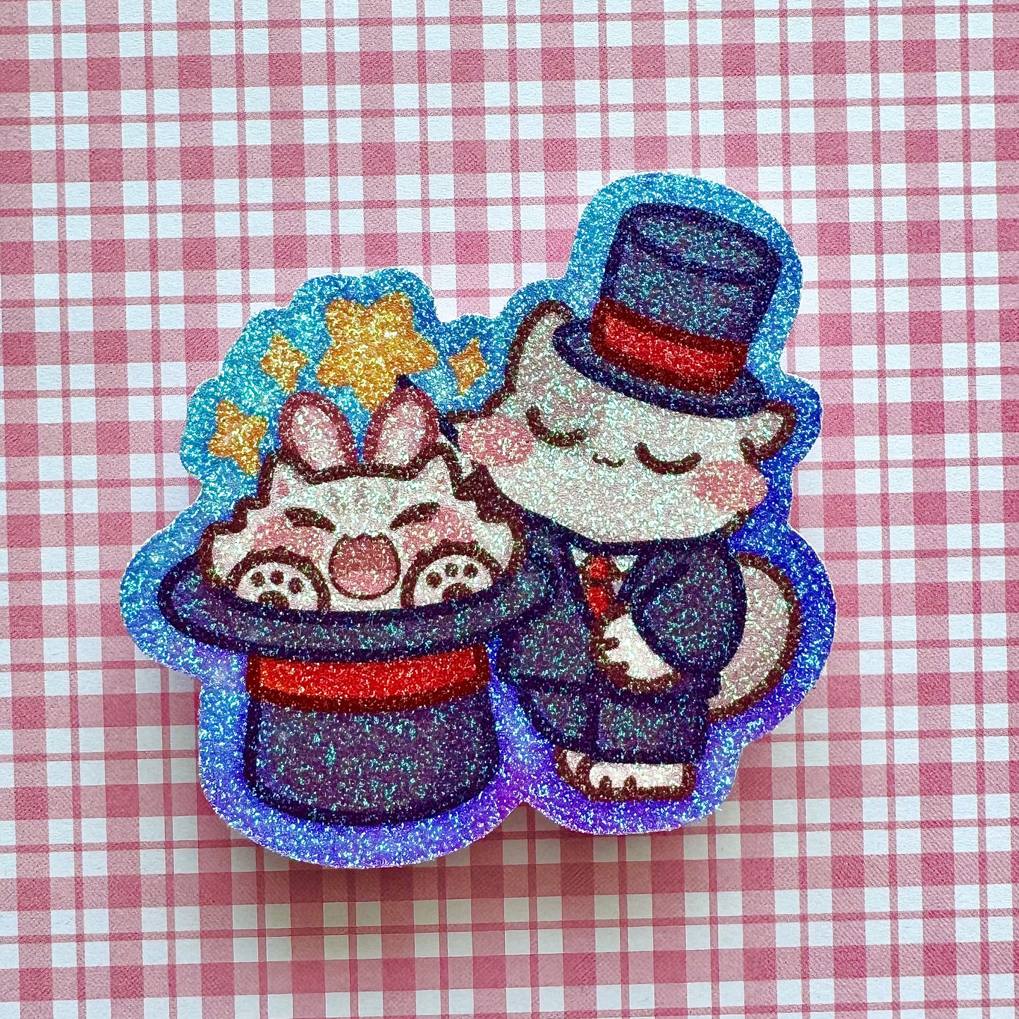 Magician Cat Sticker