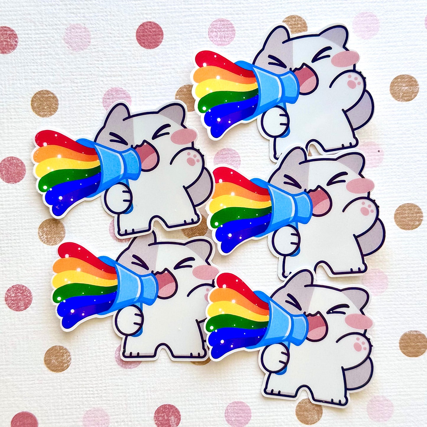 Pride Happy Coming out Stickers