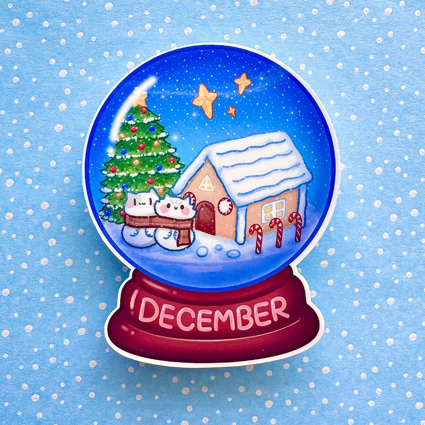 December Sticker of the Month Sticker