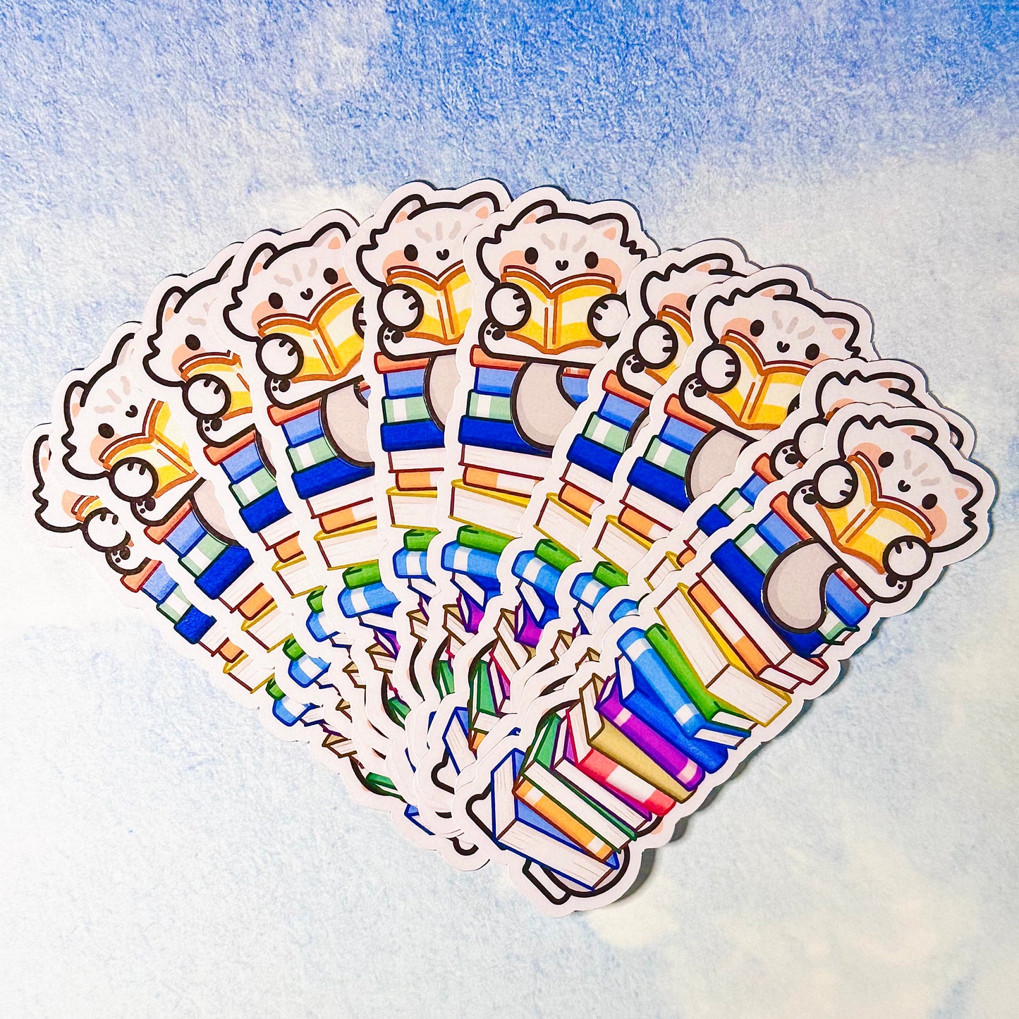 Book Stack Bookmark