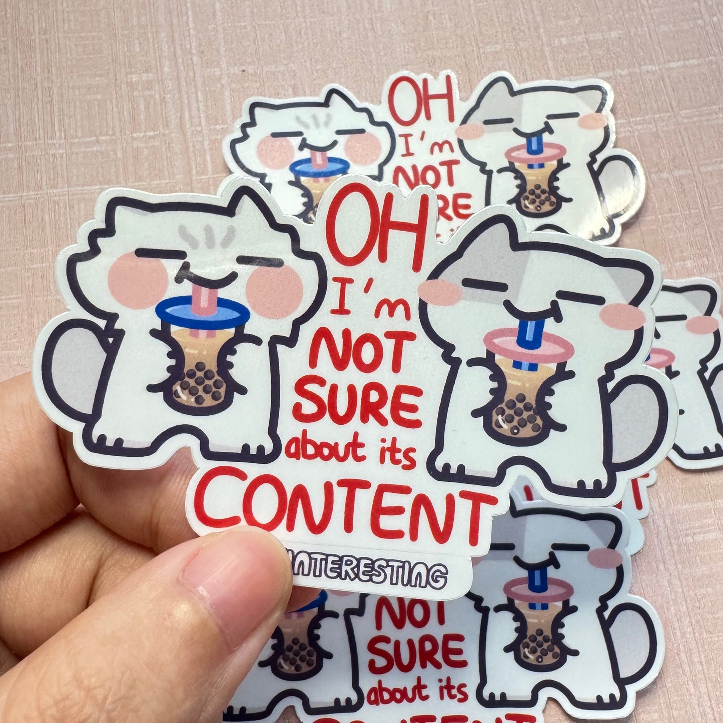 I know my Boba Sticker