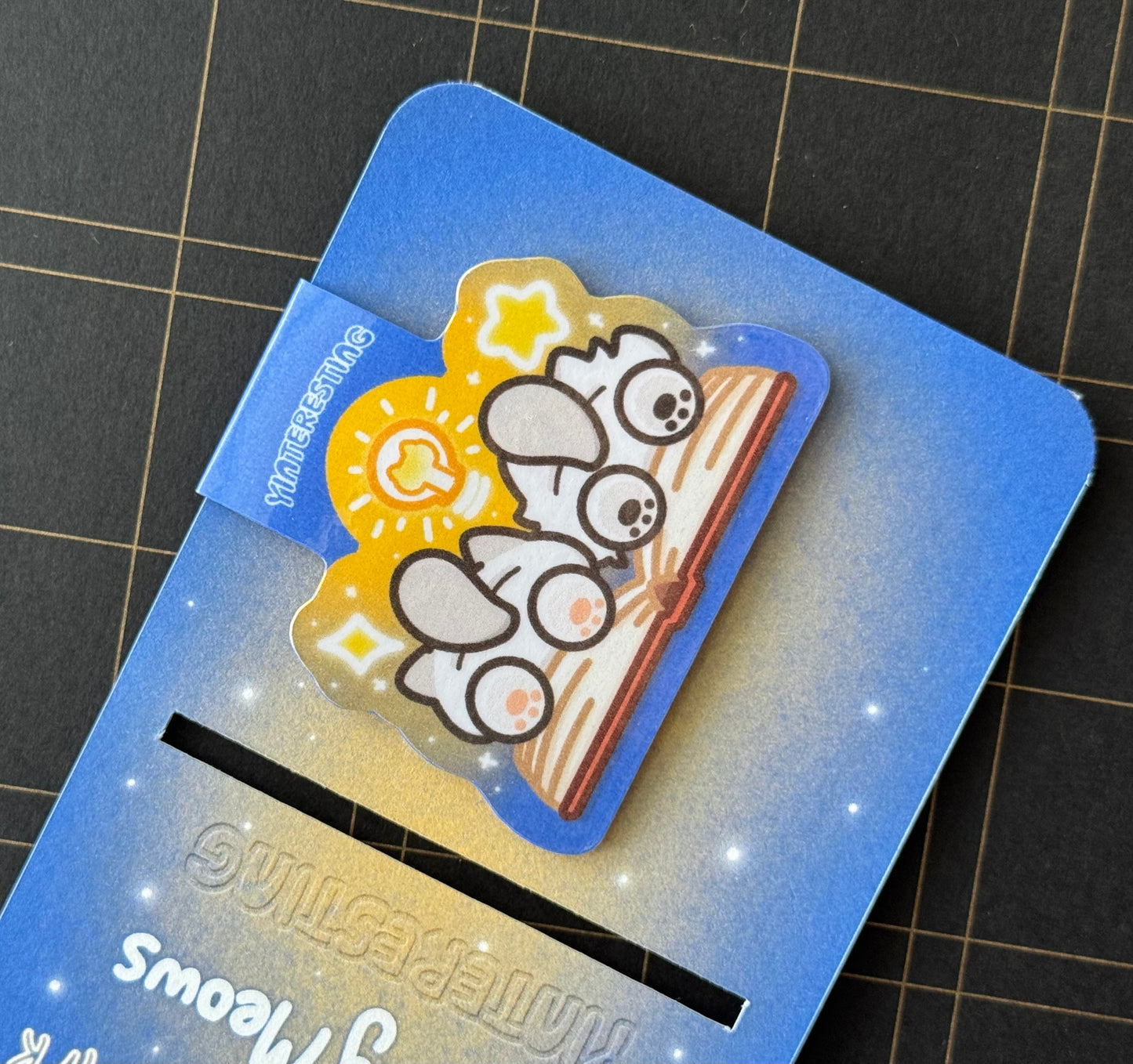 Reading meow Cats Magnetic Bookmark
