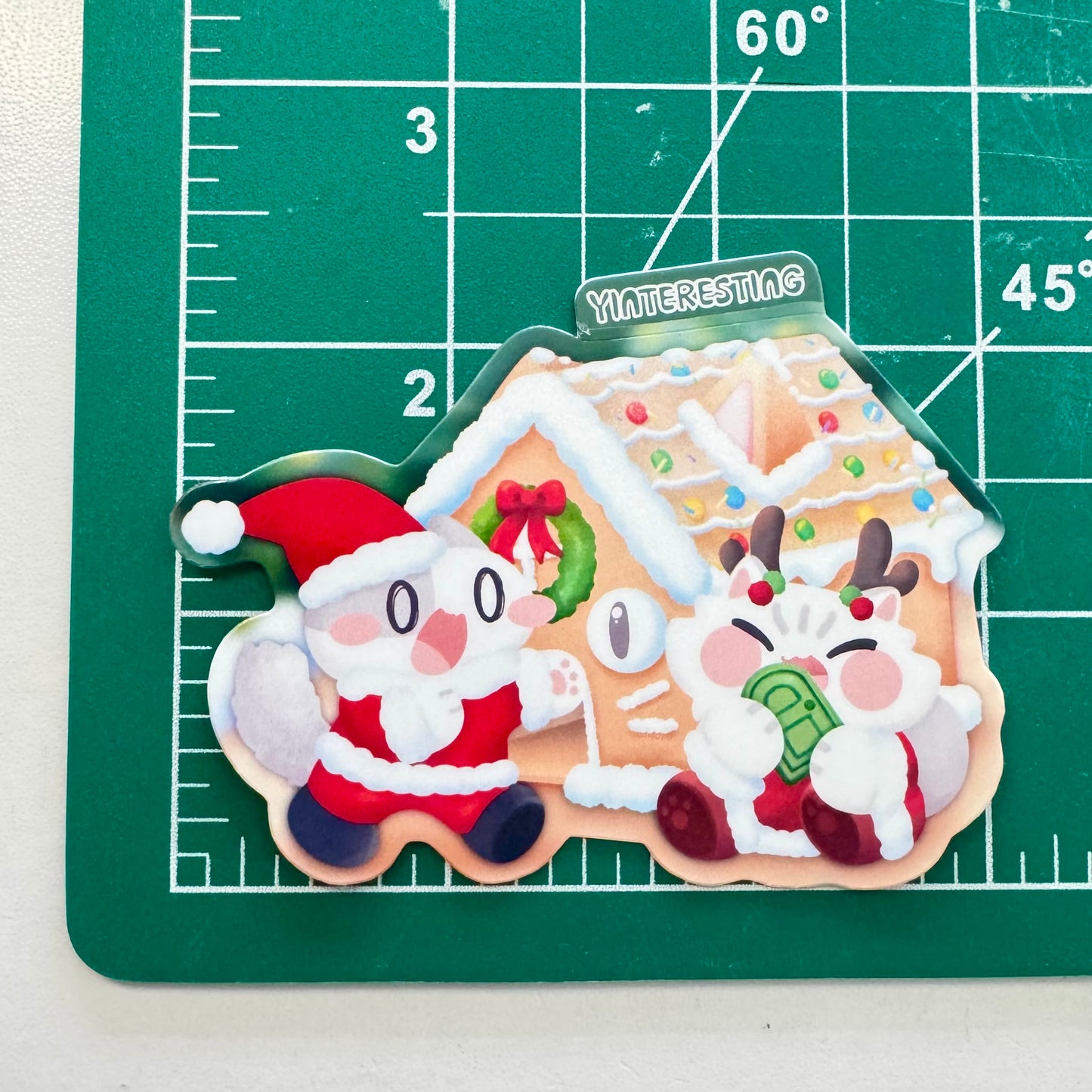 Christmas Gingerbread house Sticker