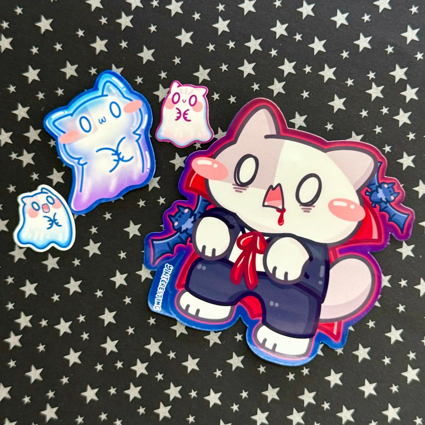 Halloween Vampire Dou Sticker