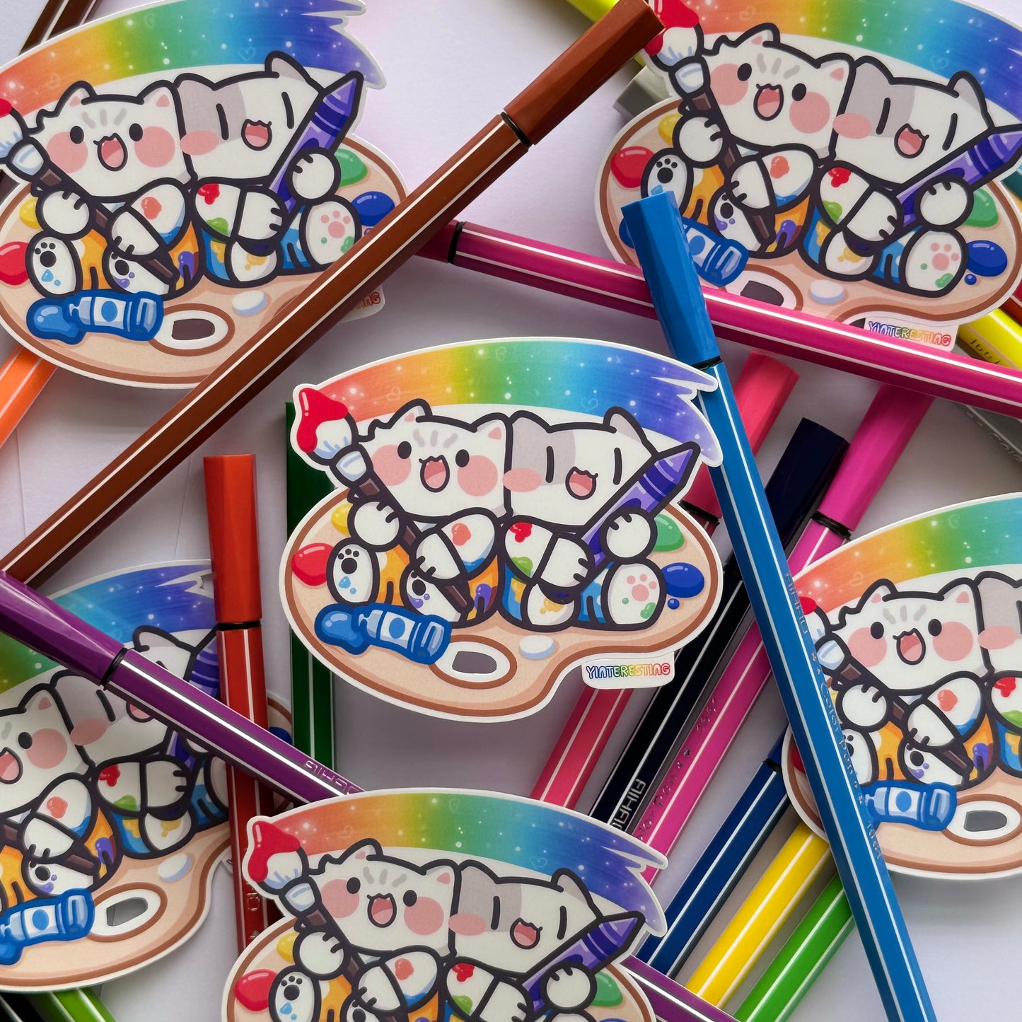 Artist art painting drawing Sticker