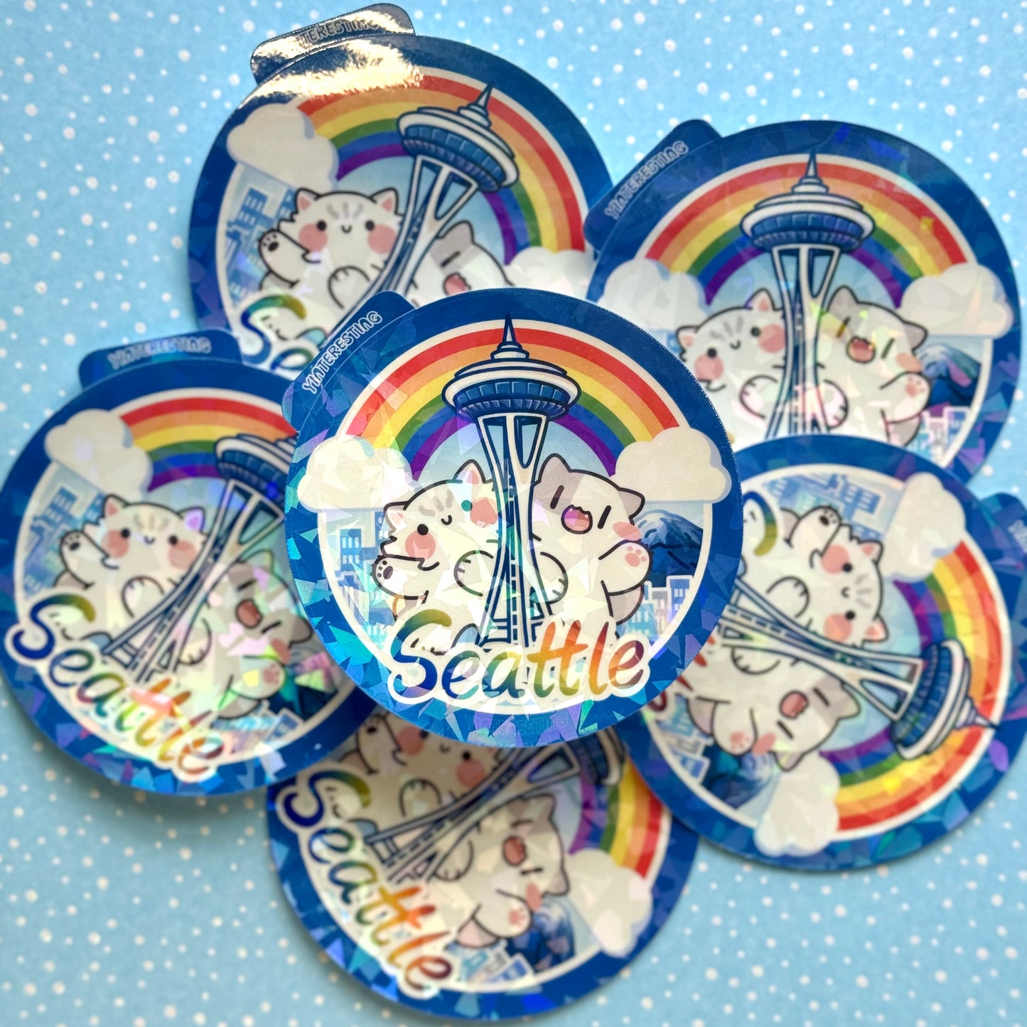 Seattle city Space needle Sticker