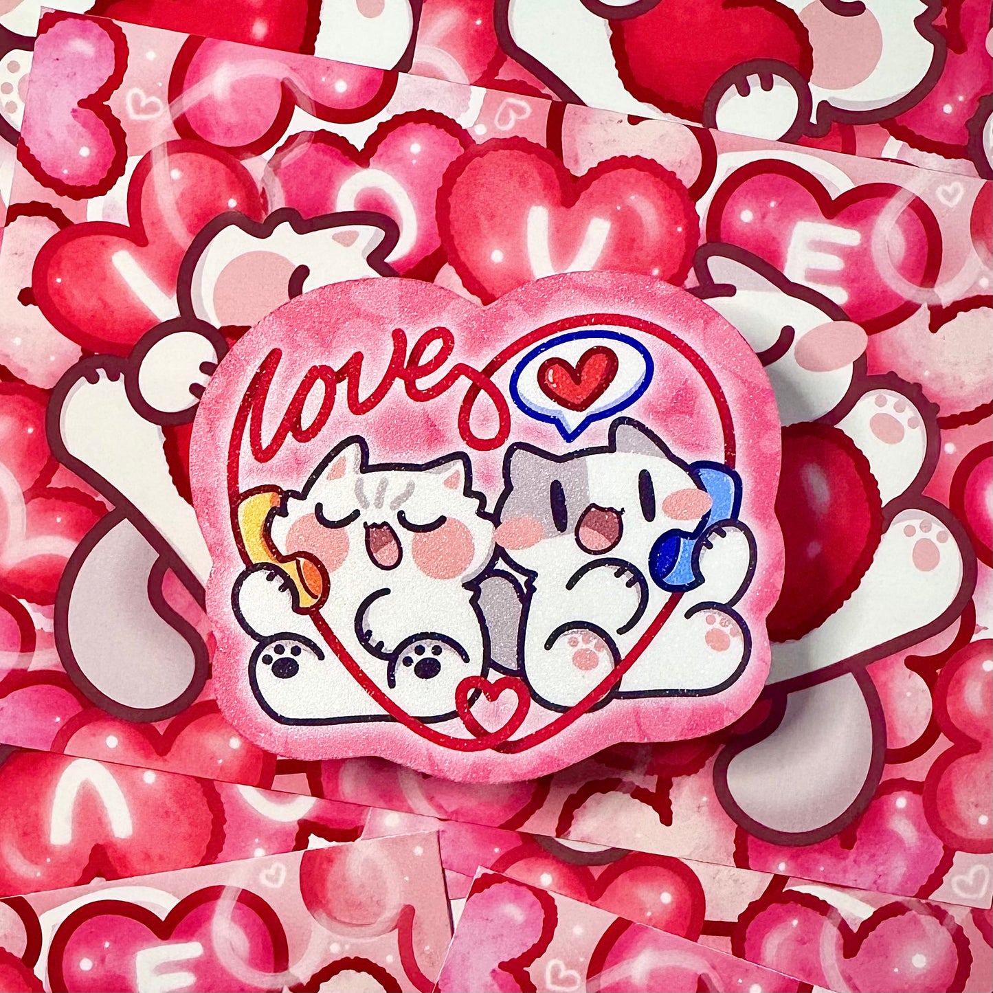 Valentine Heart Sticker