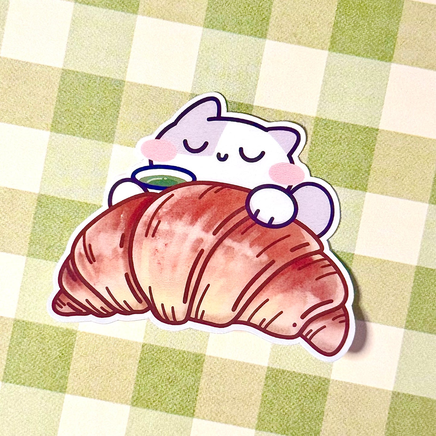 Croissant Cats Stickers