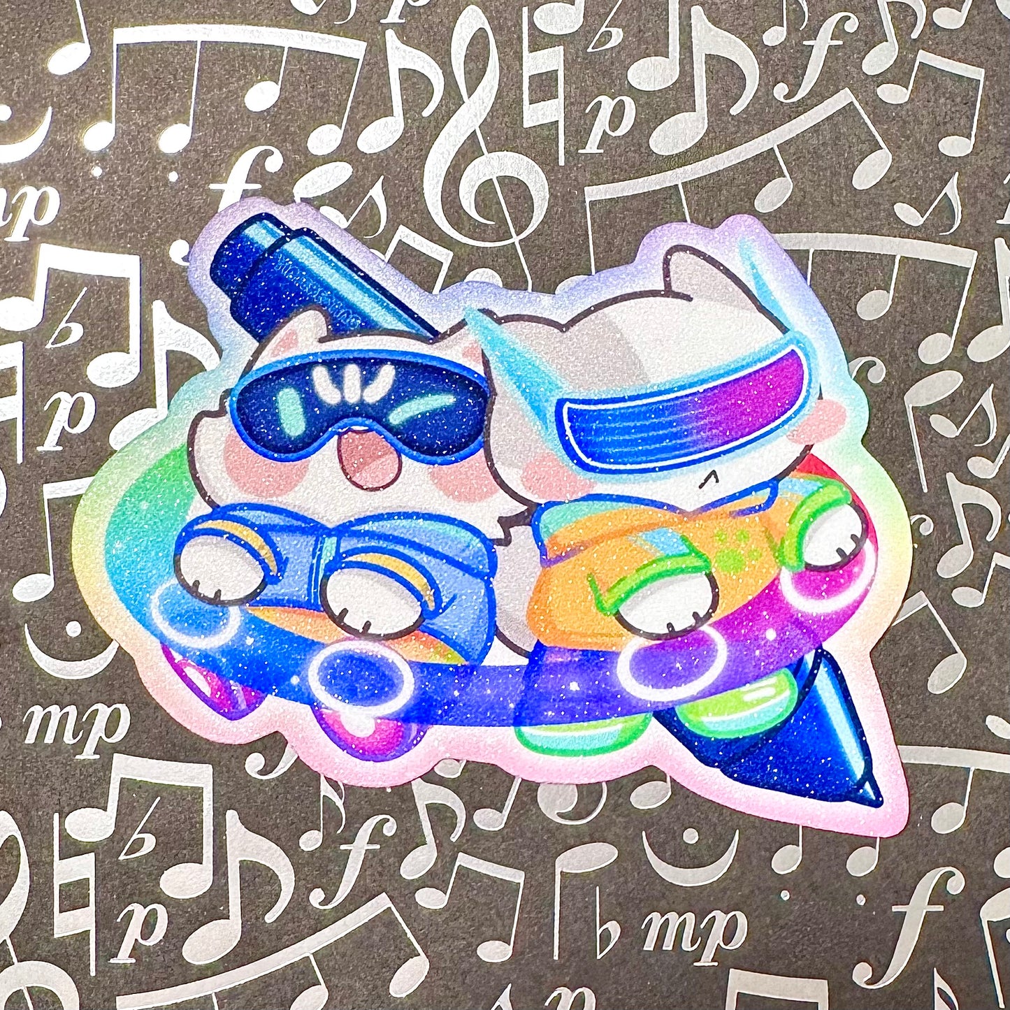 Digital Artist meow Sticker