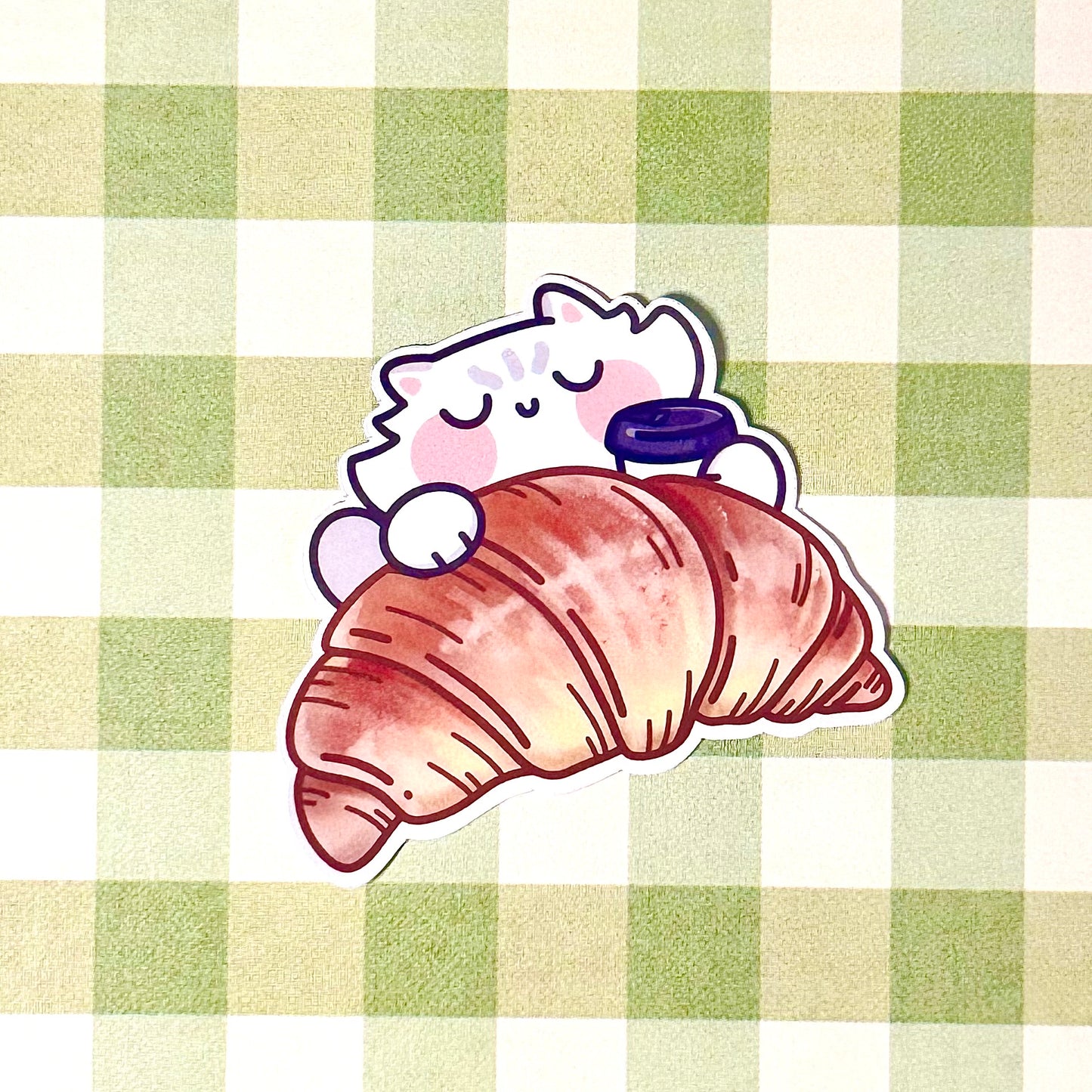 Croissant Cats Stickers
