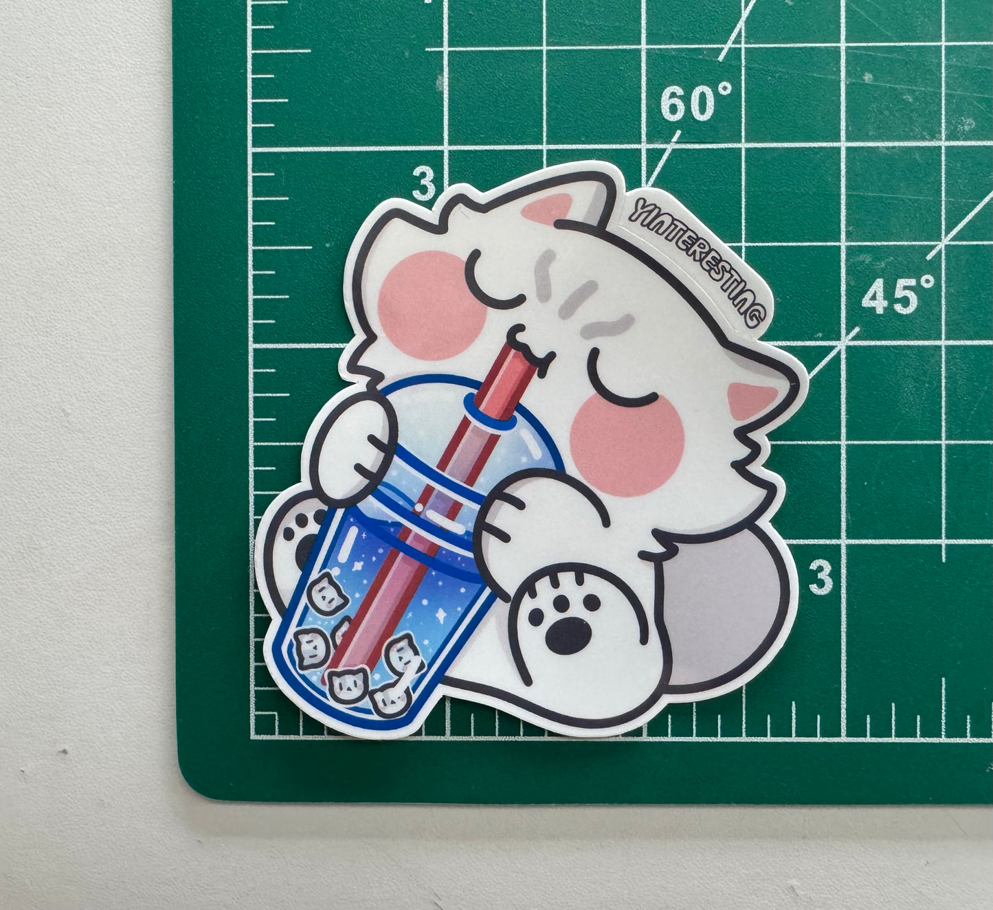 Boba milk tea Dian Sticker