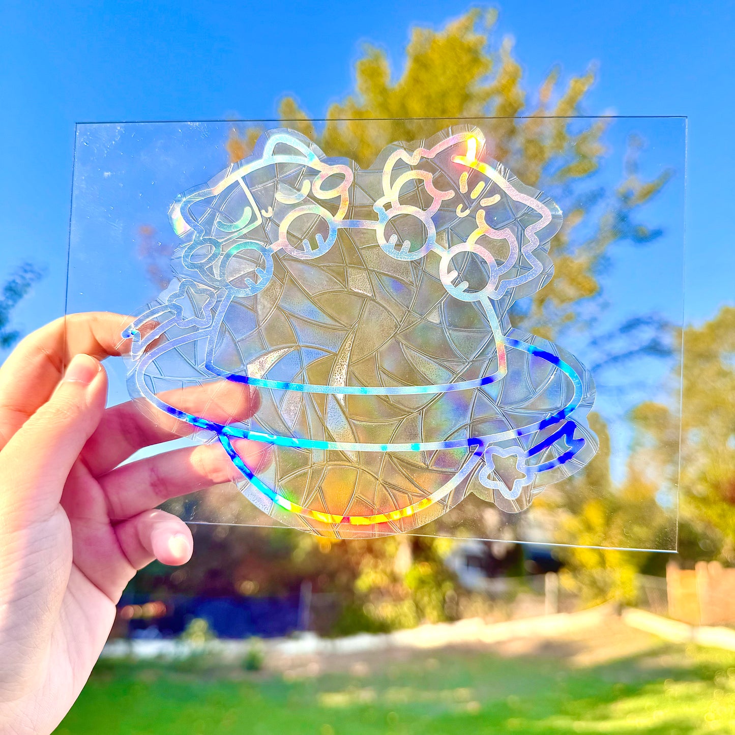 Planet Meow Suncatcher
