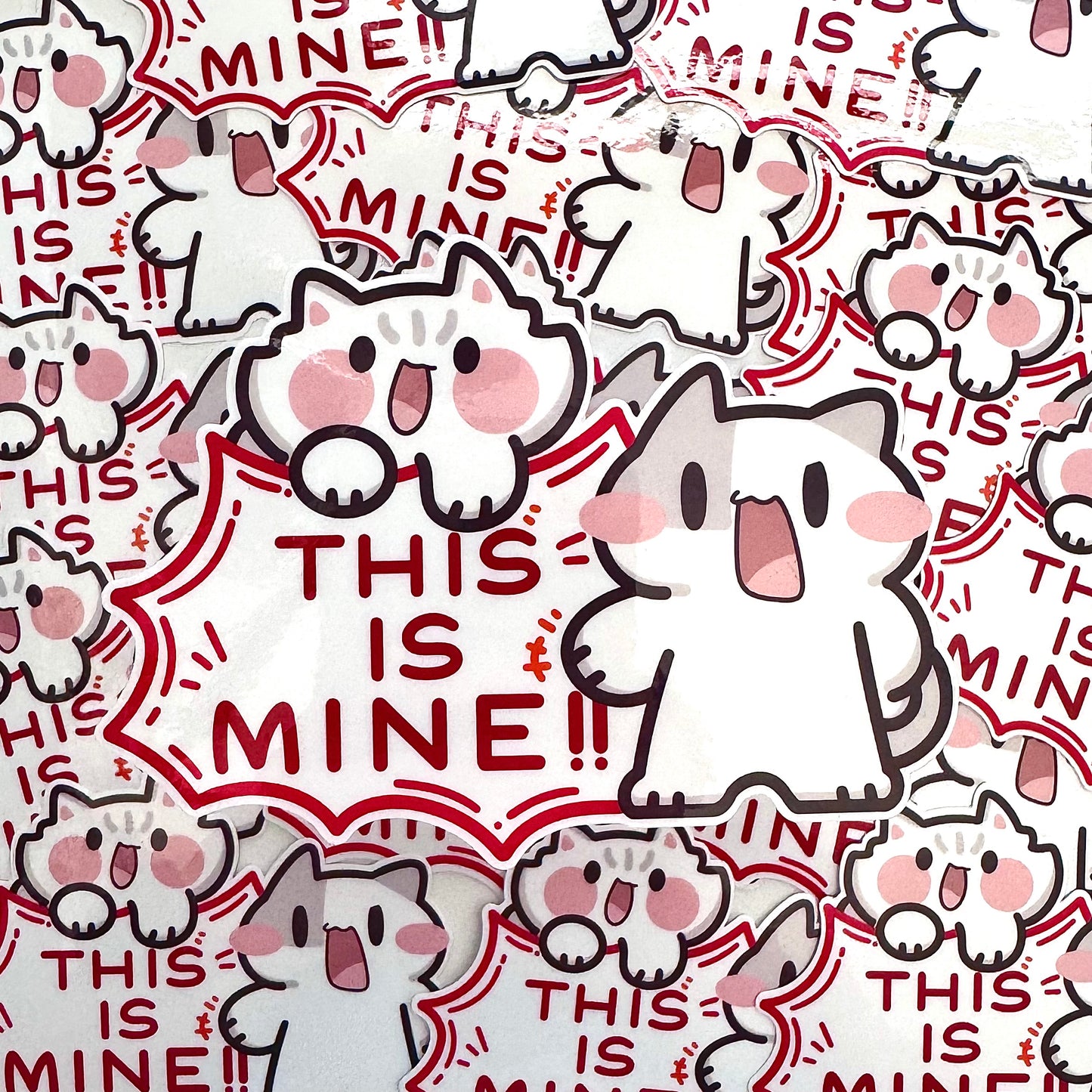 This is mine Sticker