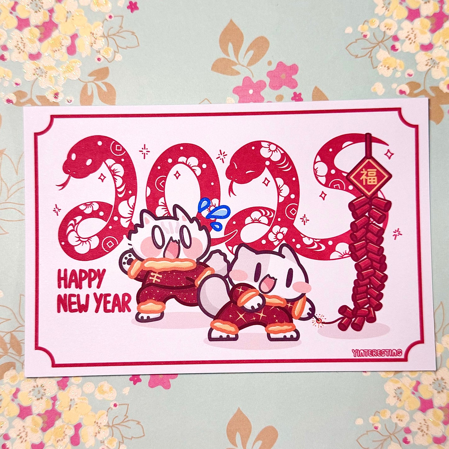 2025 New Year Postcard