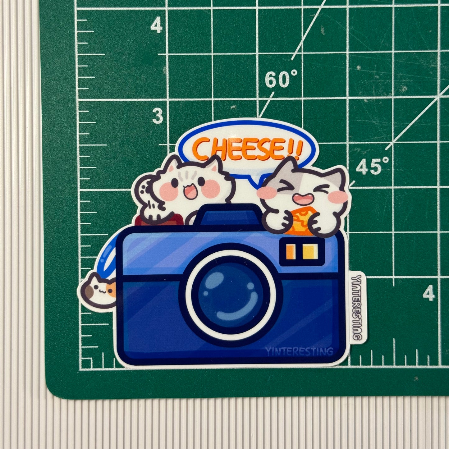 Camera Cats Sticker