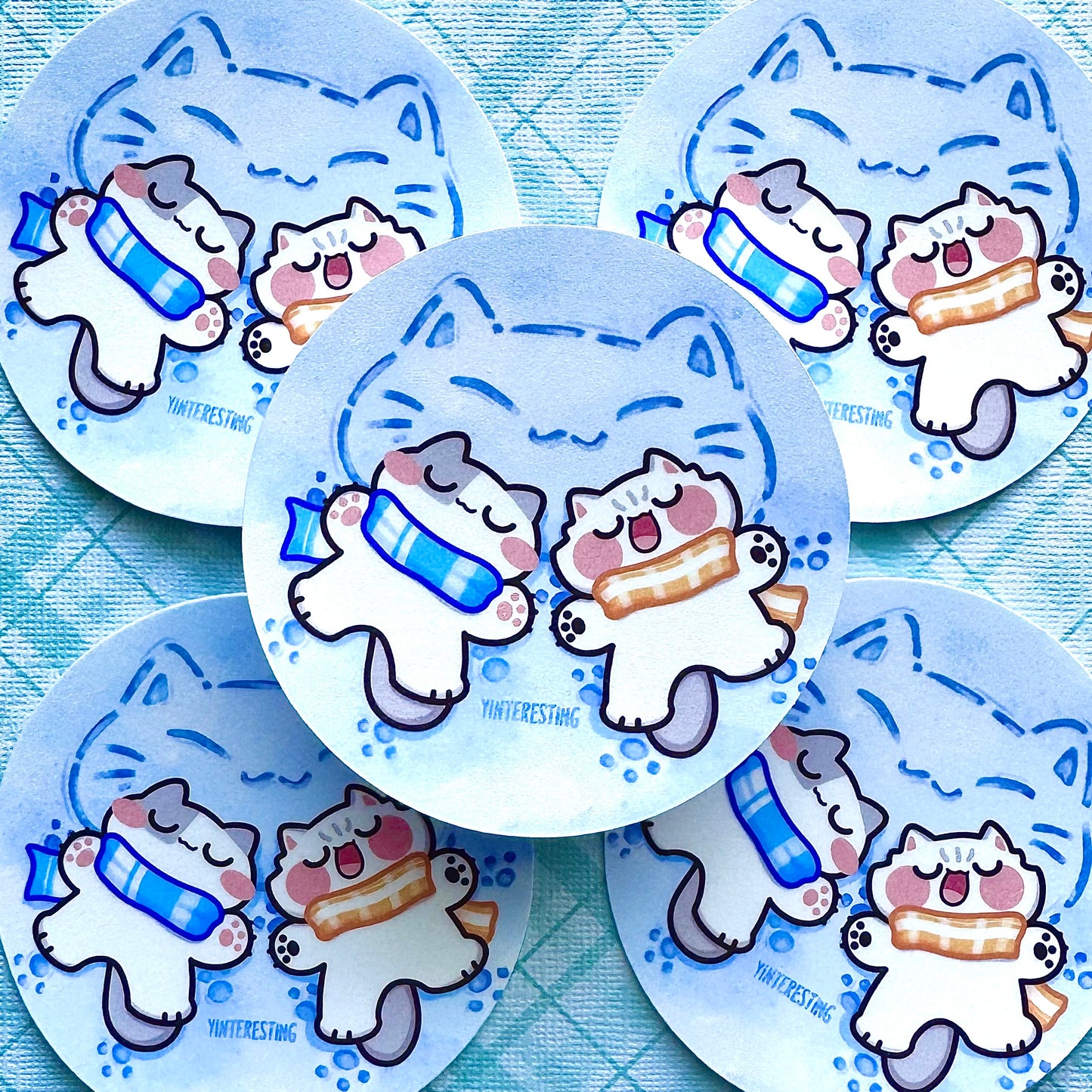 Snow Meows Sticker