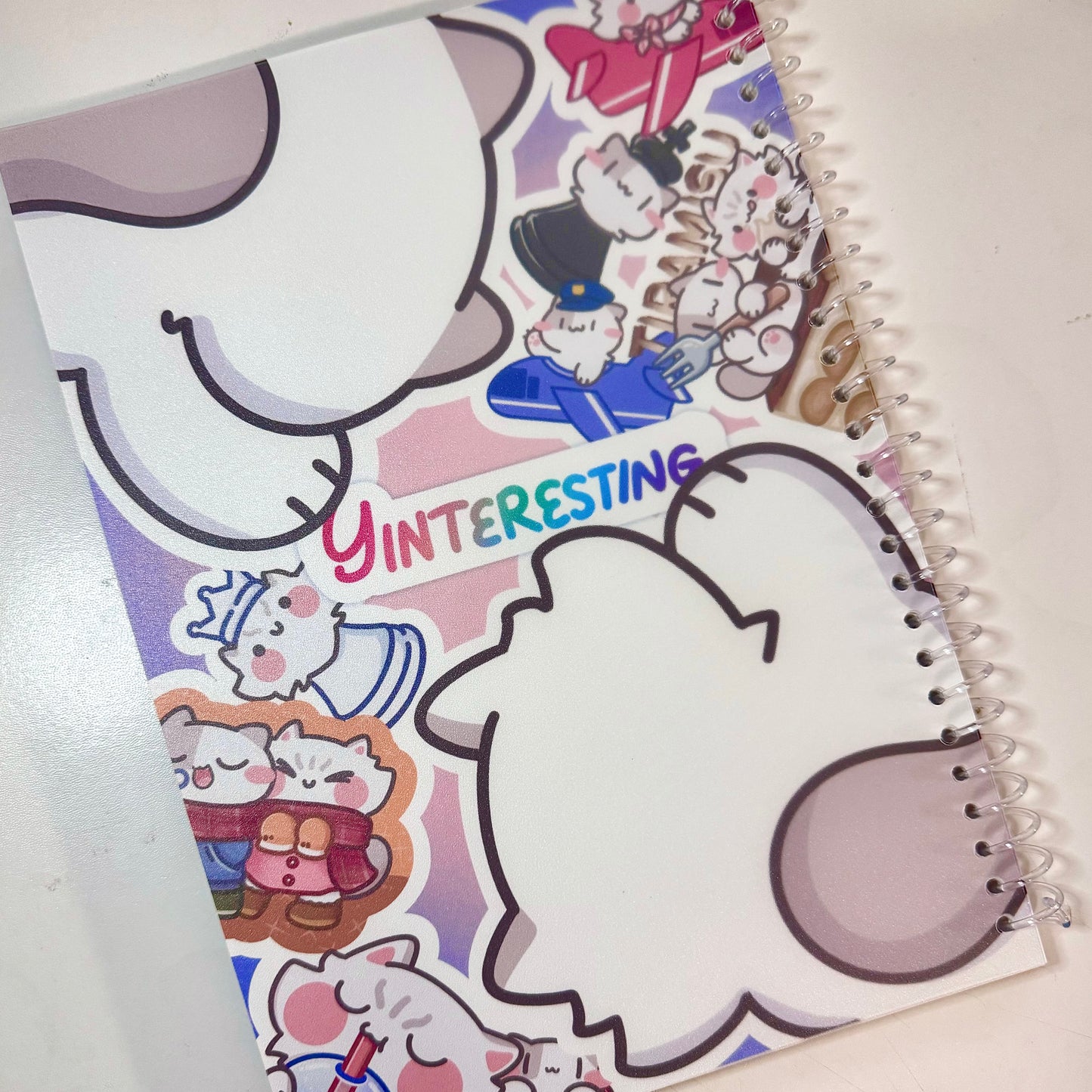 Reusable B5/A5 Sticker Book