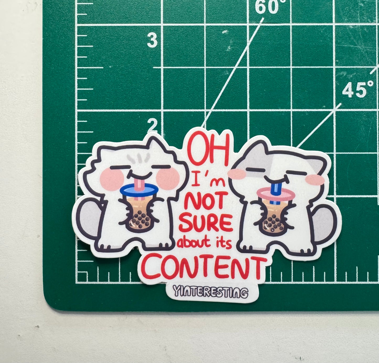 I know my Boba Sticker