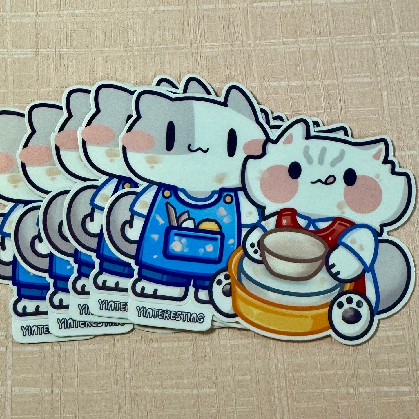 Ceramic Pottery Sticker