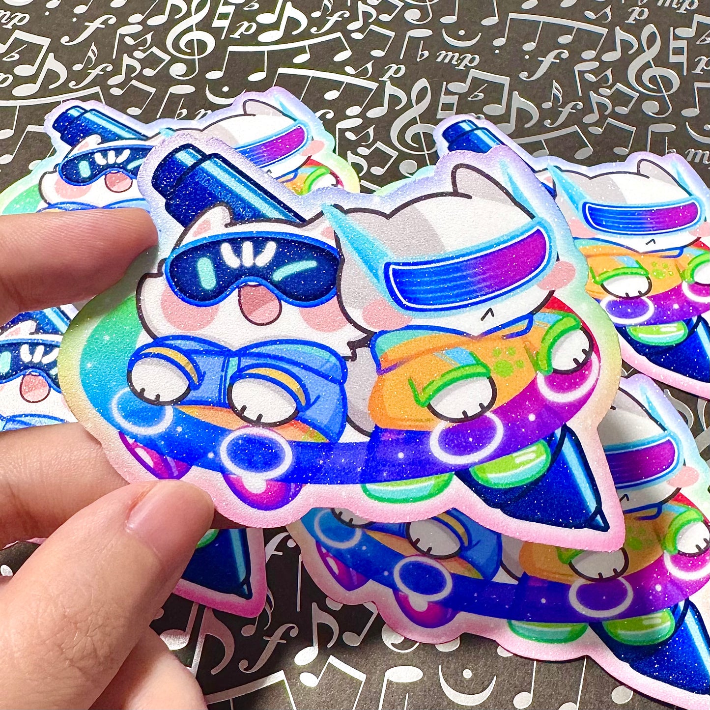 Digital Artist meow Sticker