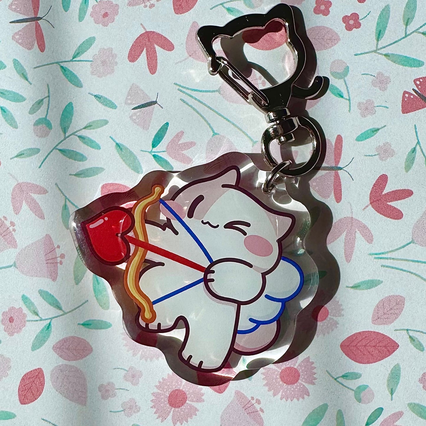 Cupid meow Keychain