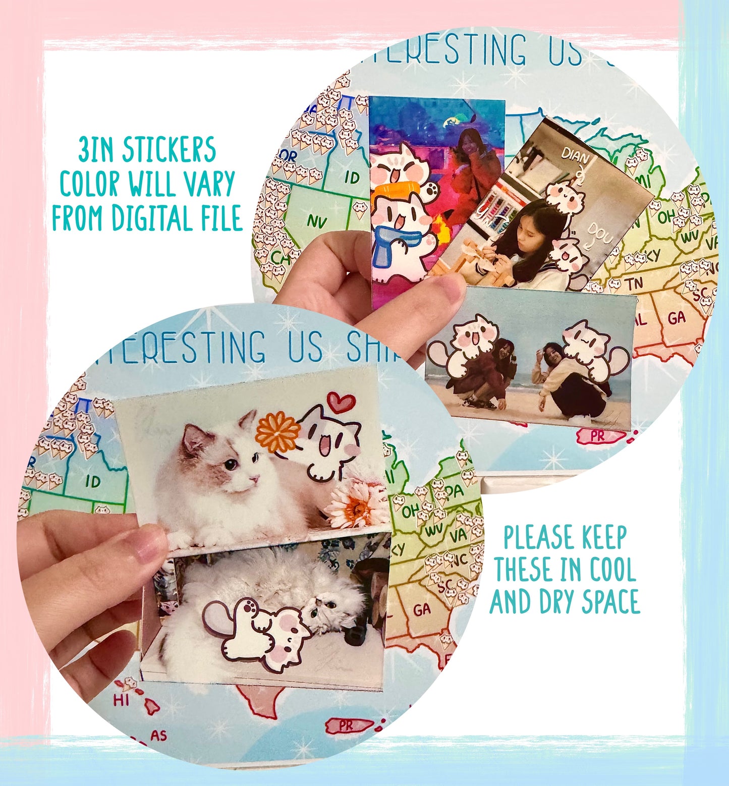 Take a picture with meows!Commission