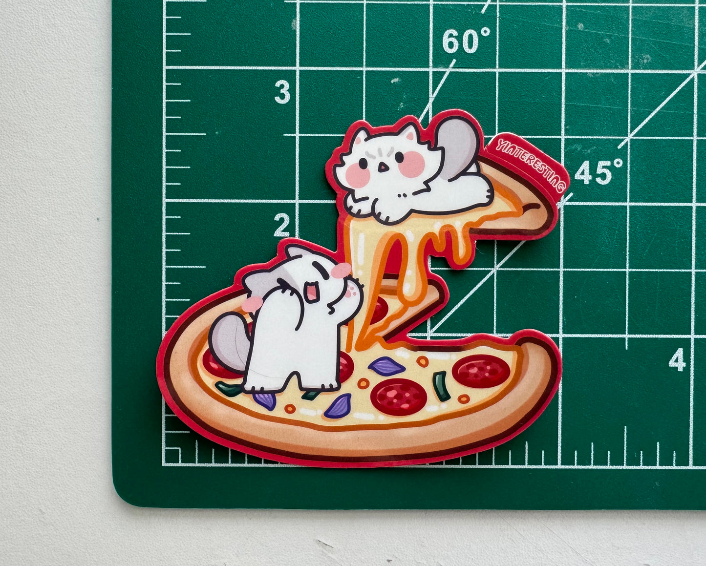 Pizza Cat Sticker