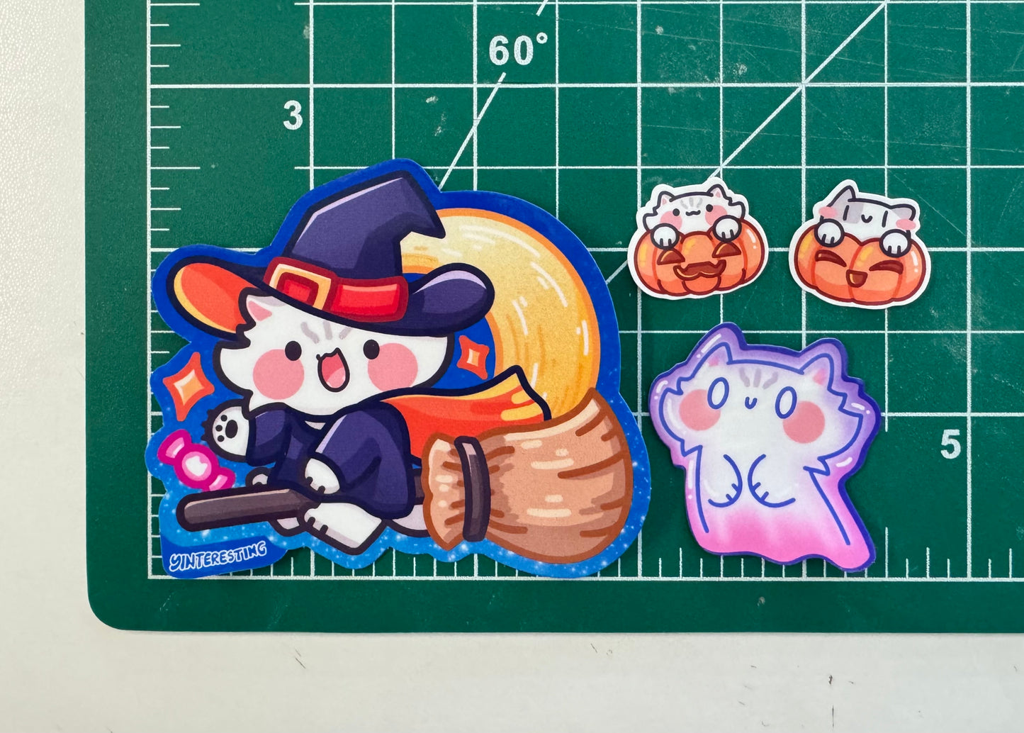 Halloween Witch Dian Stickers