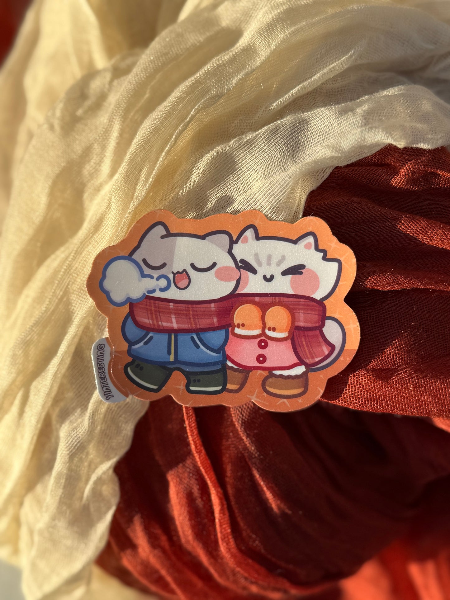 Autumn vibes fall Sticker