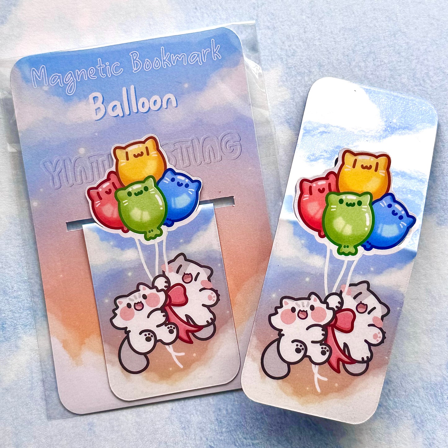 Balloons Magnetic Bookmark