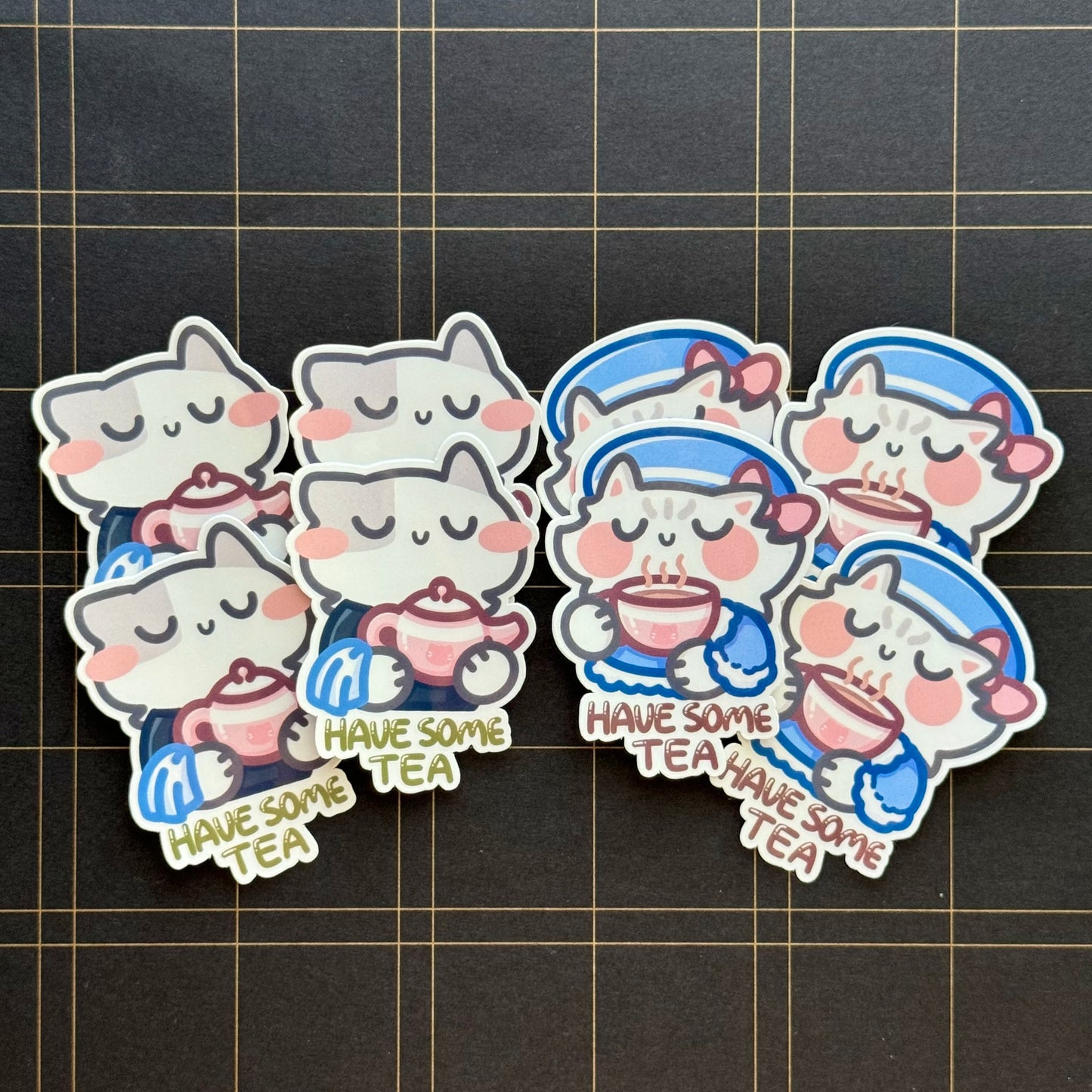 Tea Time Have some tea Stickers