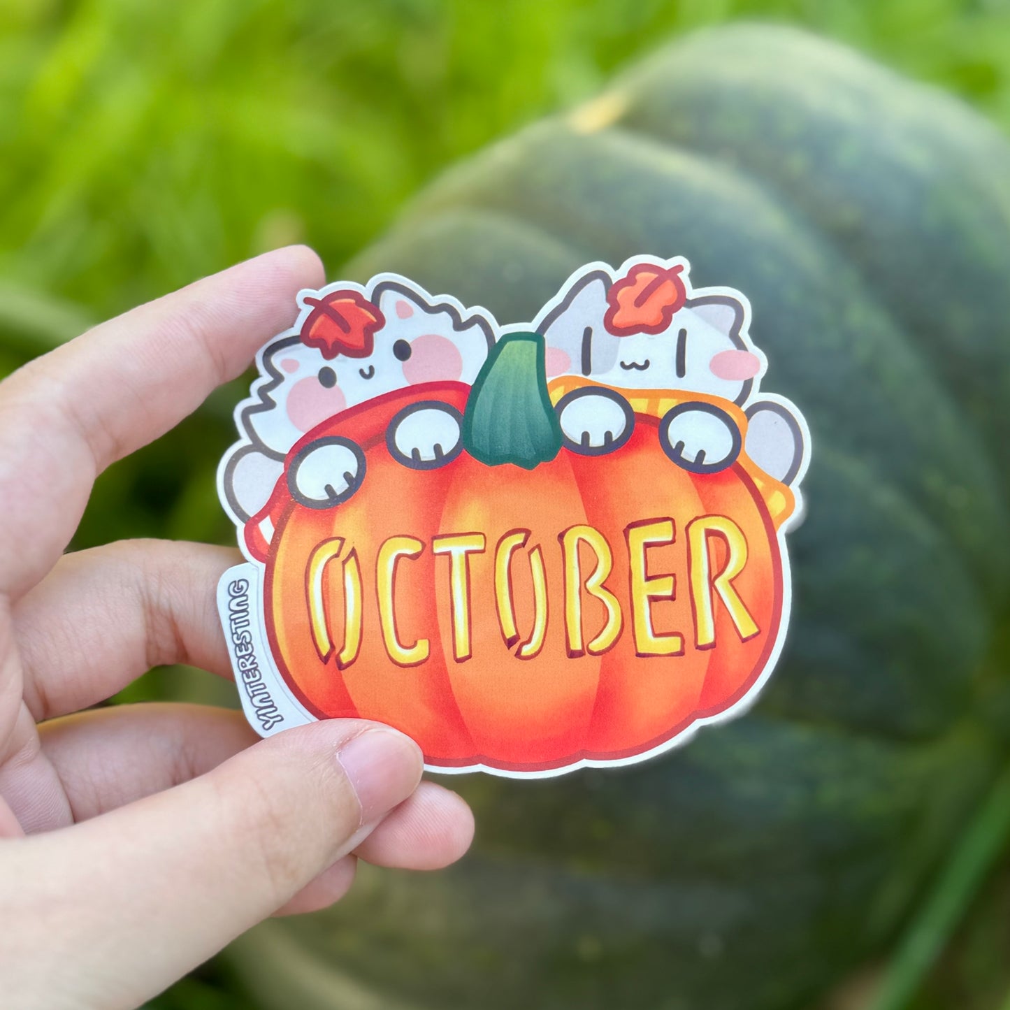 October Sticker of the Month Sticker