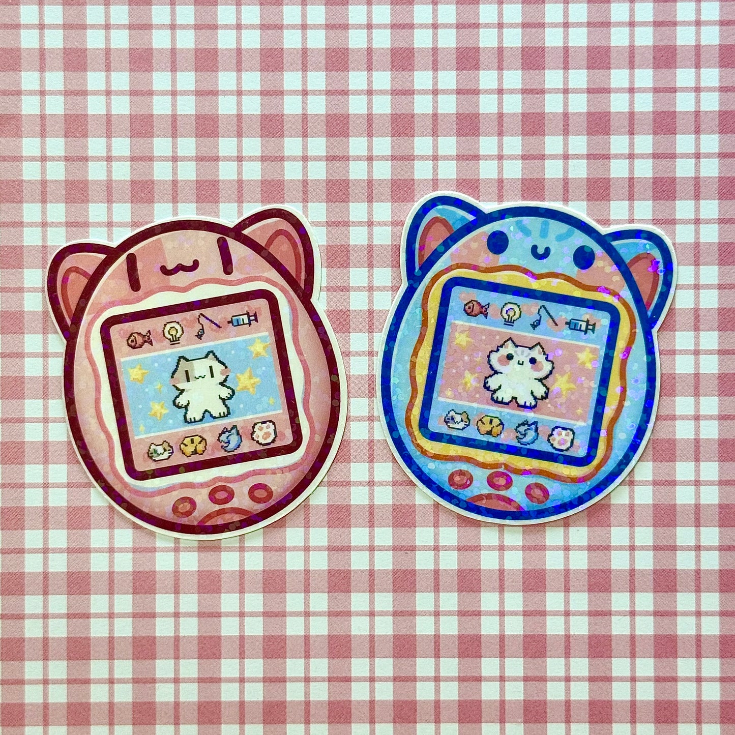 Tamagotchi meow Stickers