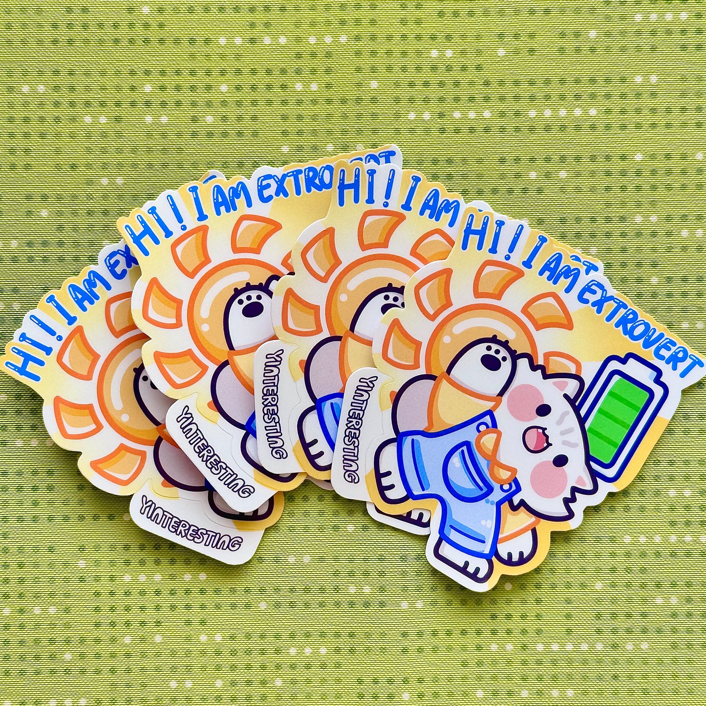 Extrovert Sticker