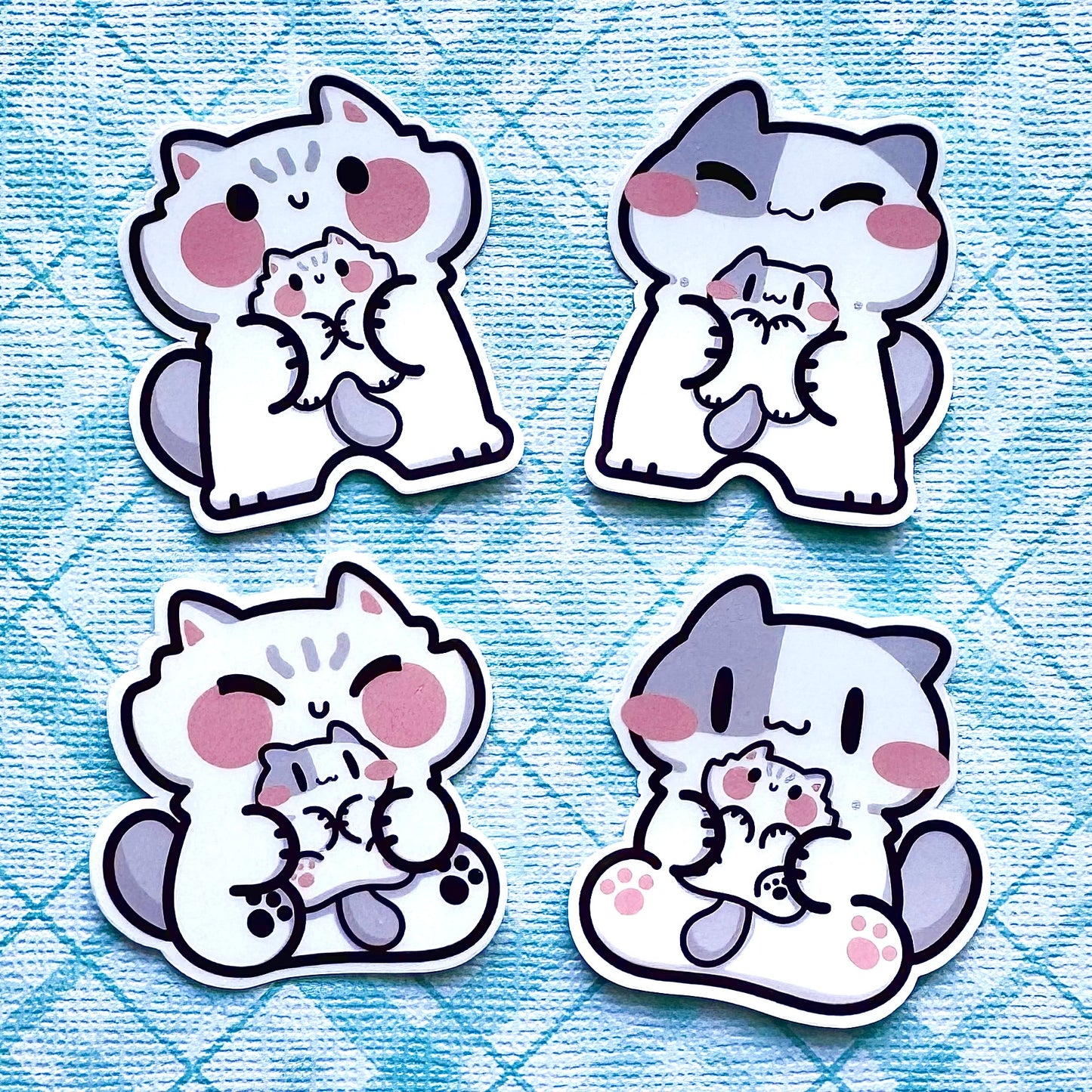 Mini meows Stickers