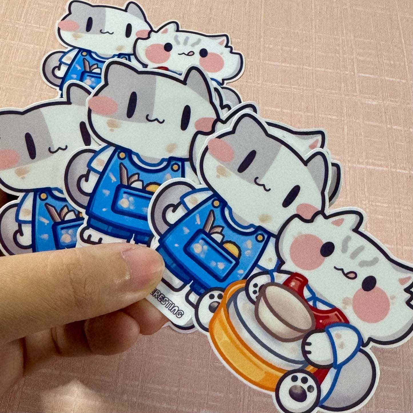 Ceramic Pottery Sticker