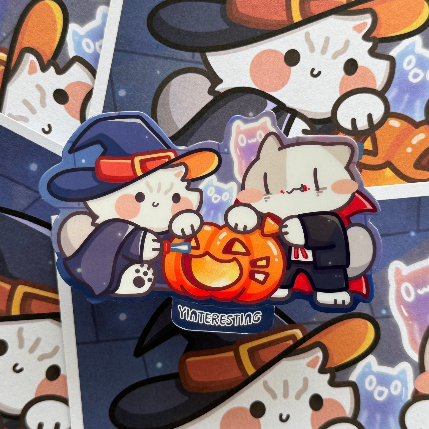 Halloween Jack o lantern Sticker