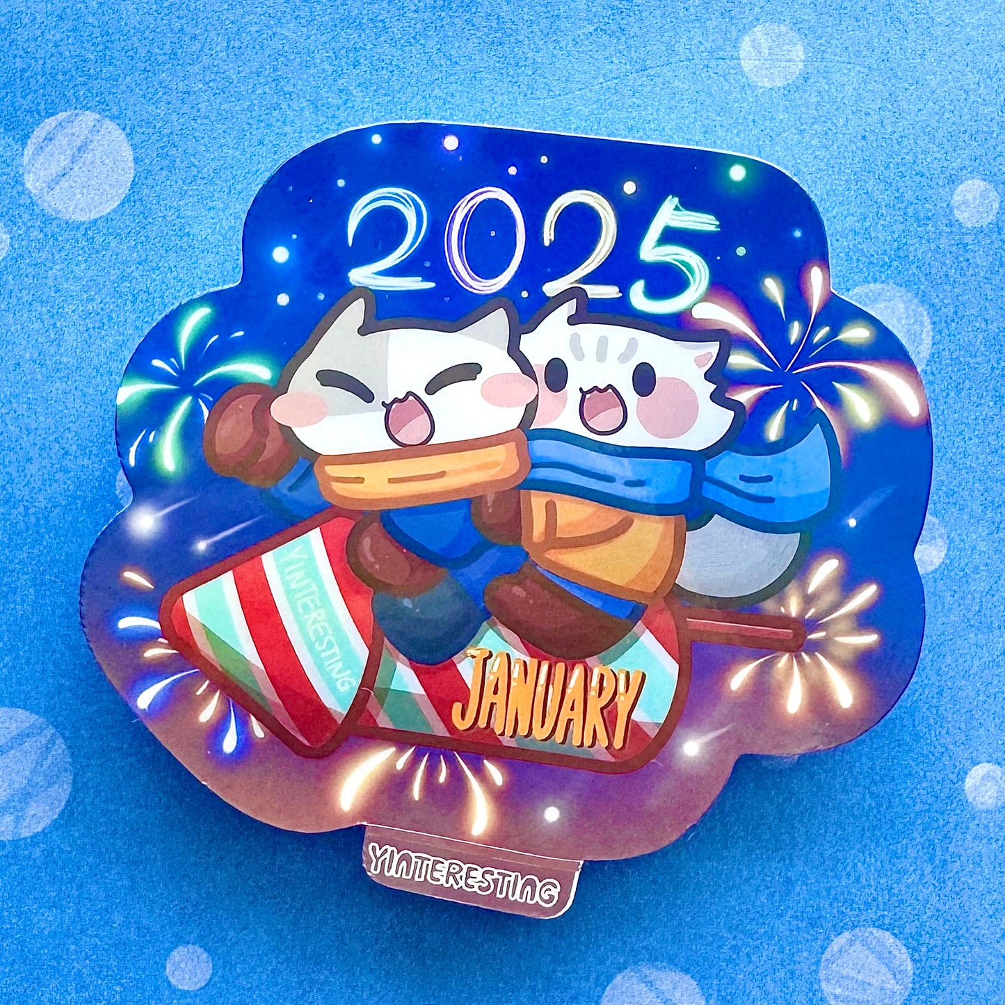2025 January Sticker of the Month Sticker