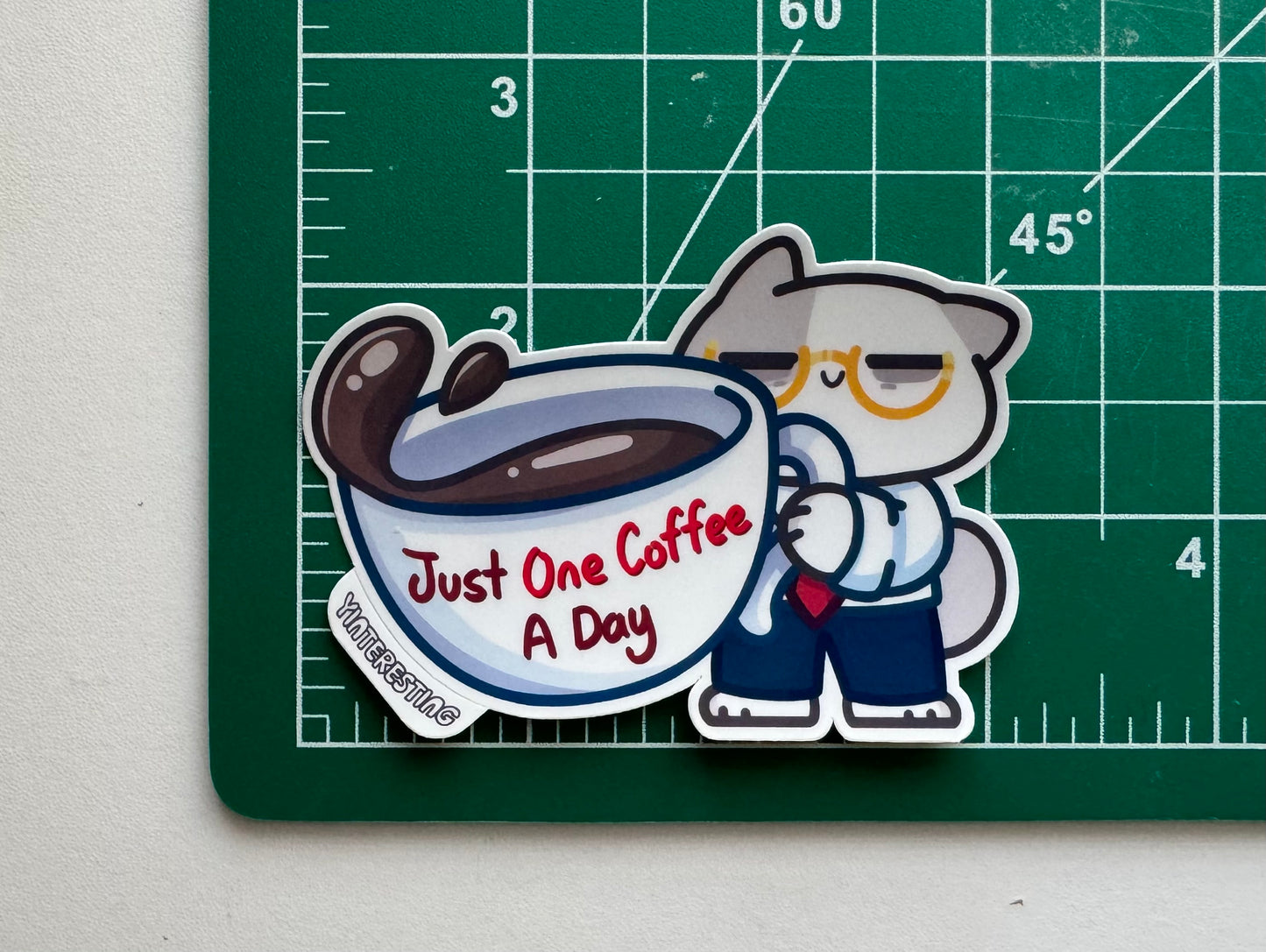 Just One coffee A Day Sticker