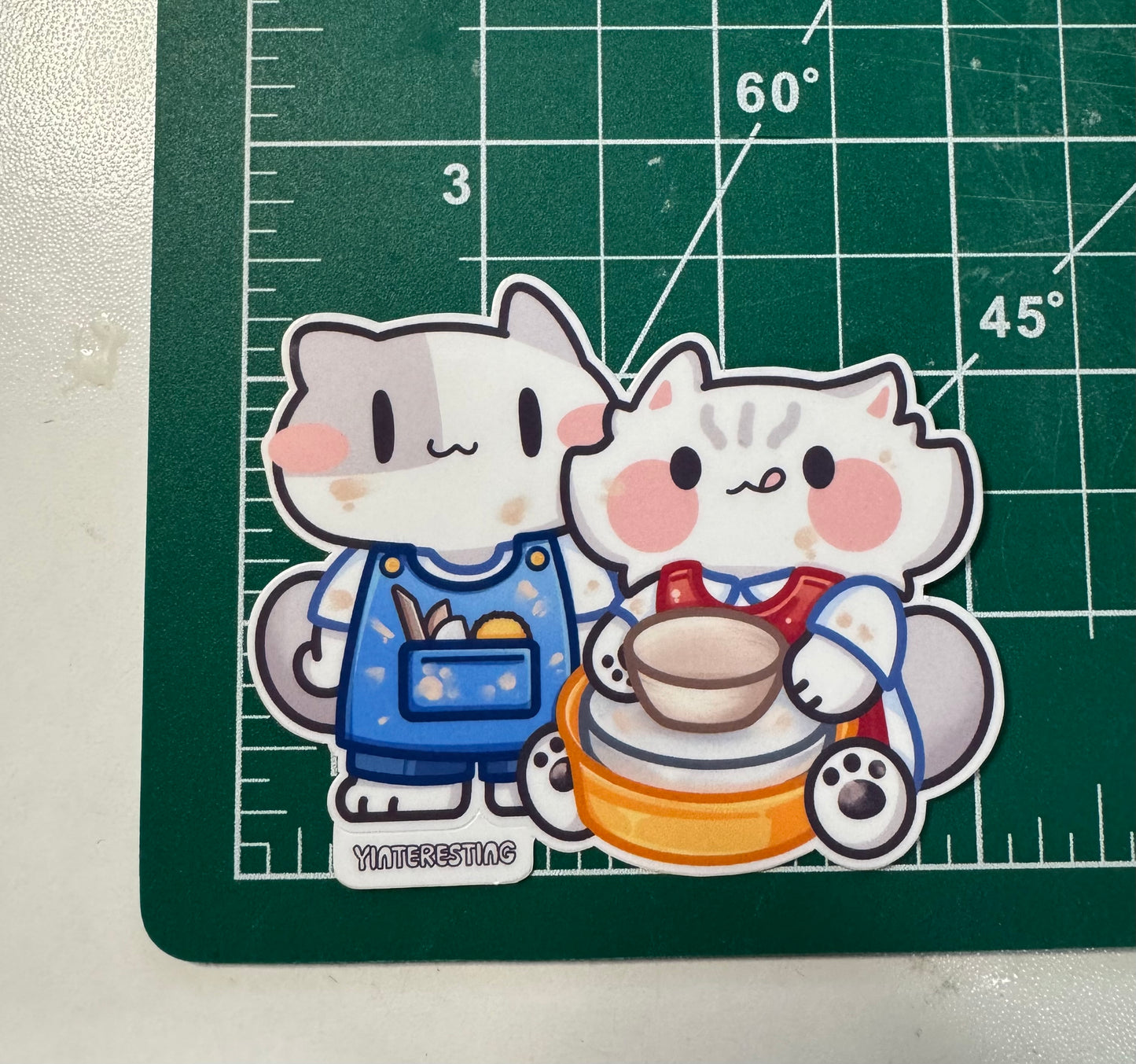 Ceramic Pottery Sticker