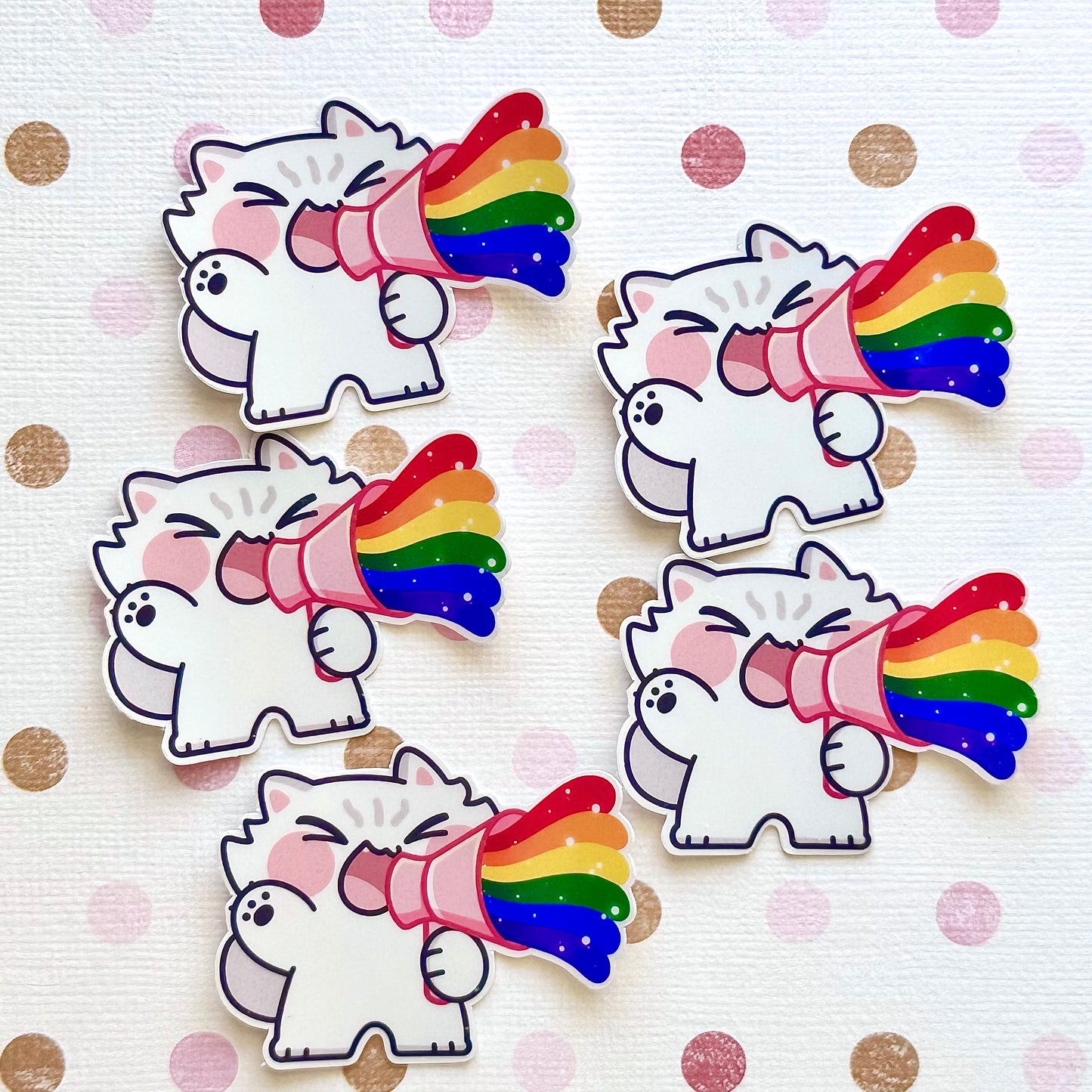 Pride Happy Coming out Stickers
