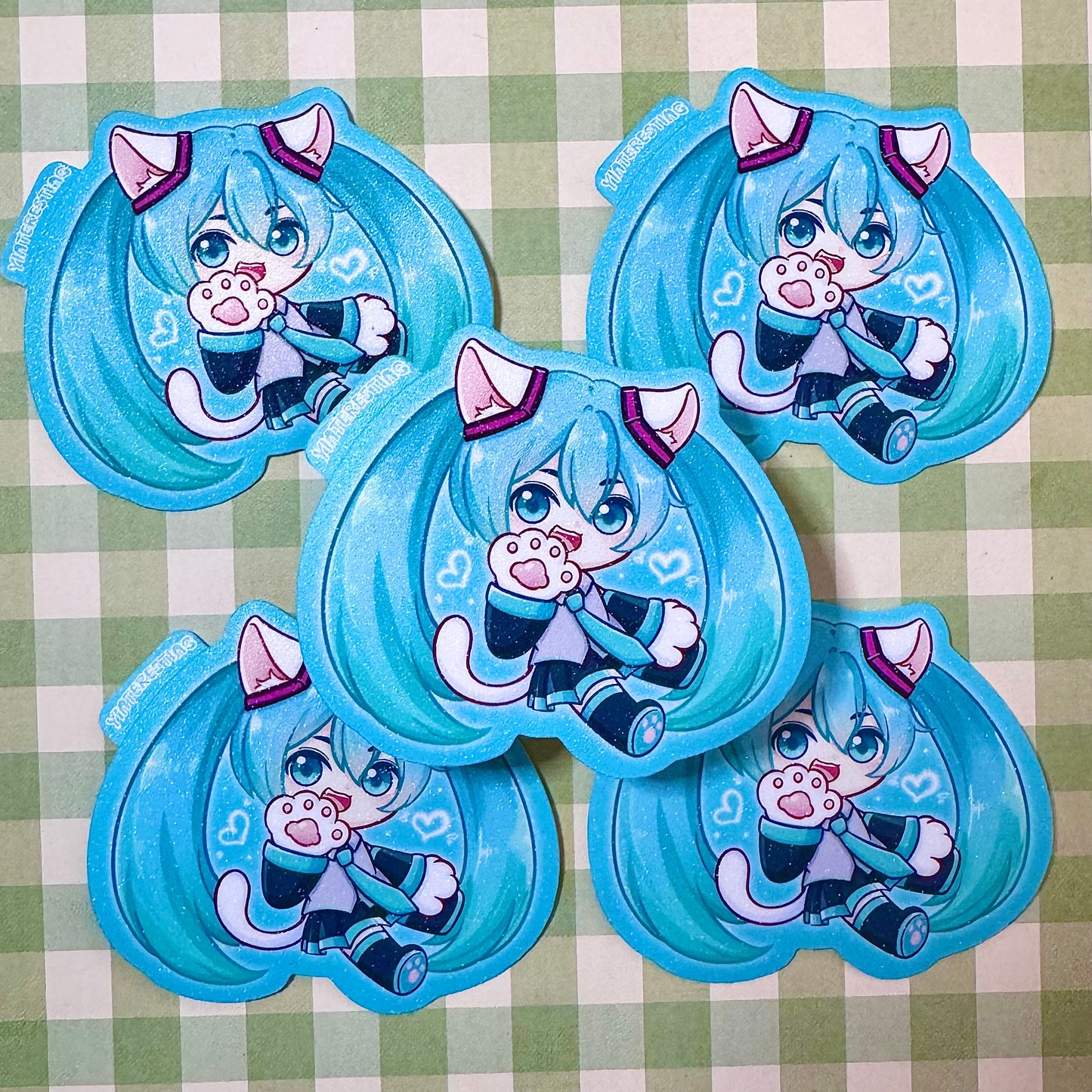 Hatsune Miku Meow Sticker