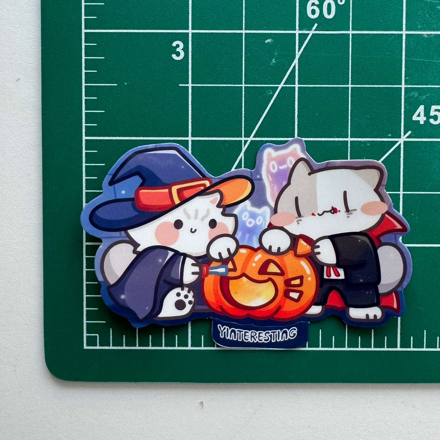 Halloween Jack o lantern Sticker