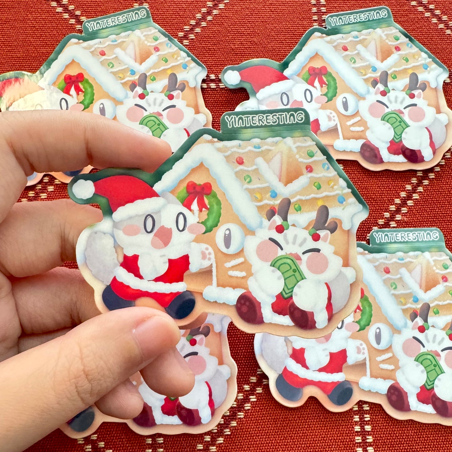 Christmas Gingerbread house Sticker