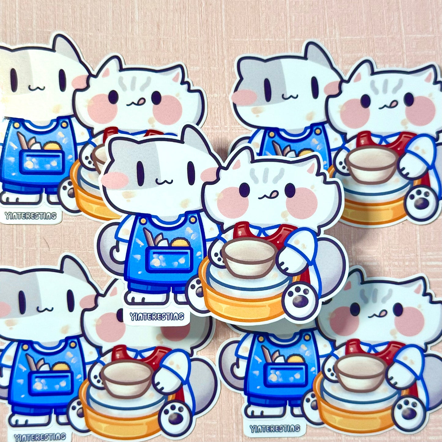 Ceramic Pottery Sticker