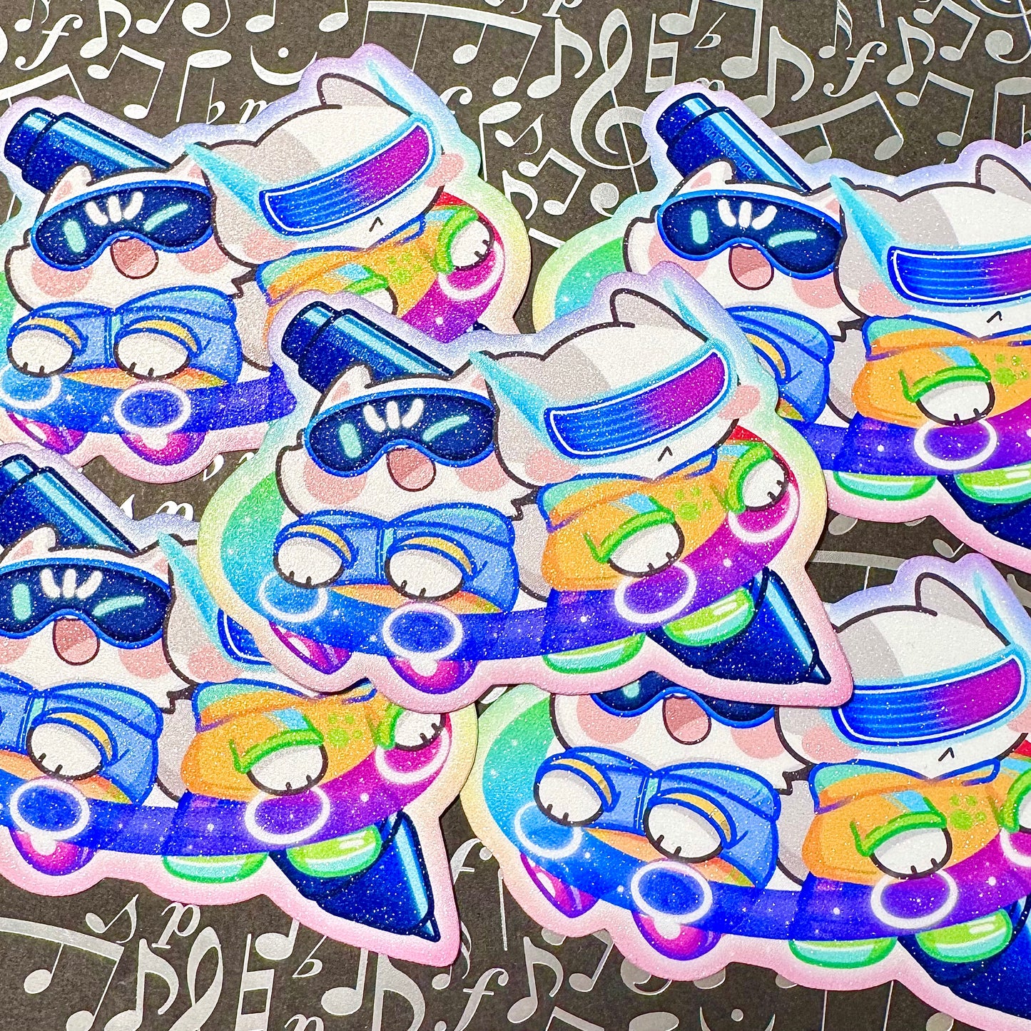 Digital Artist meow Sticker