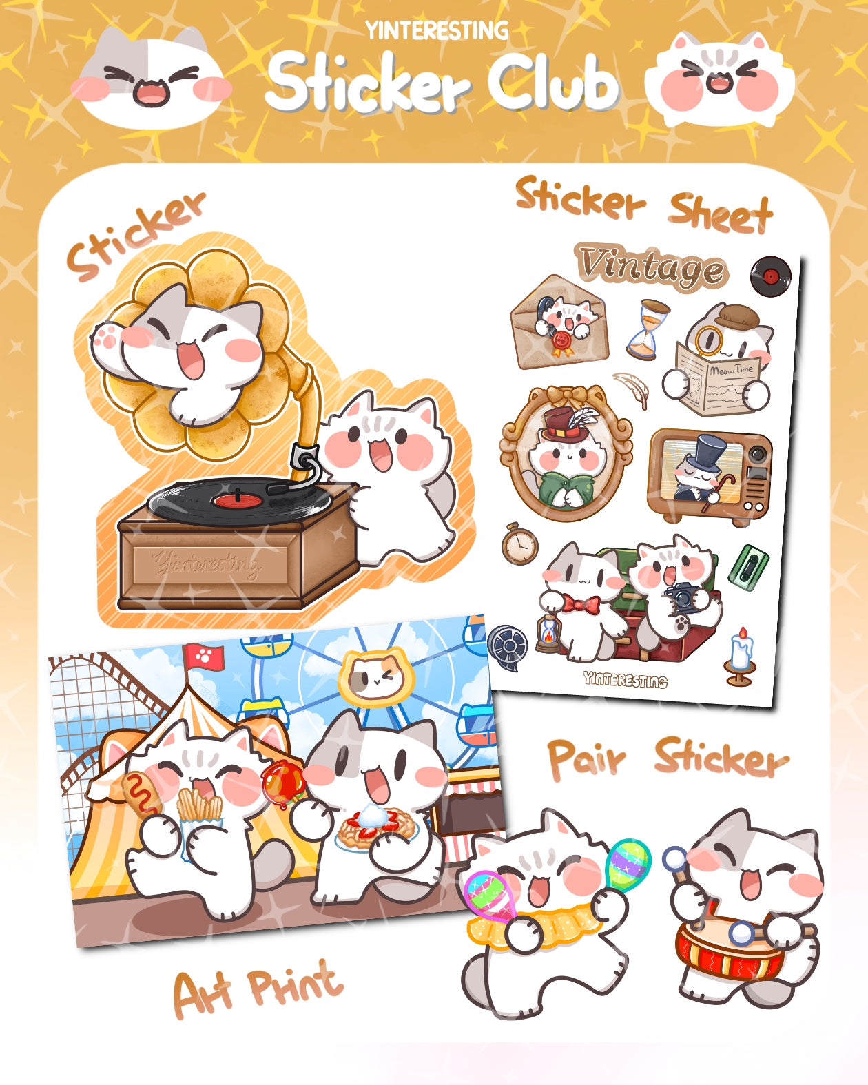 *Sticker Club Member Only*