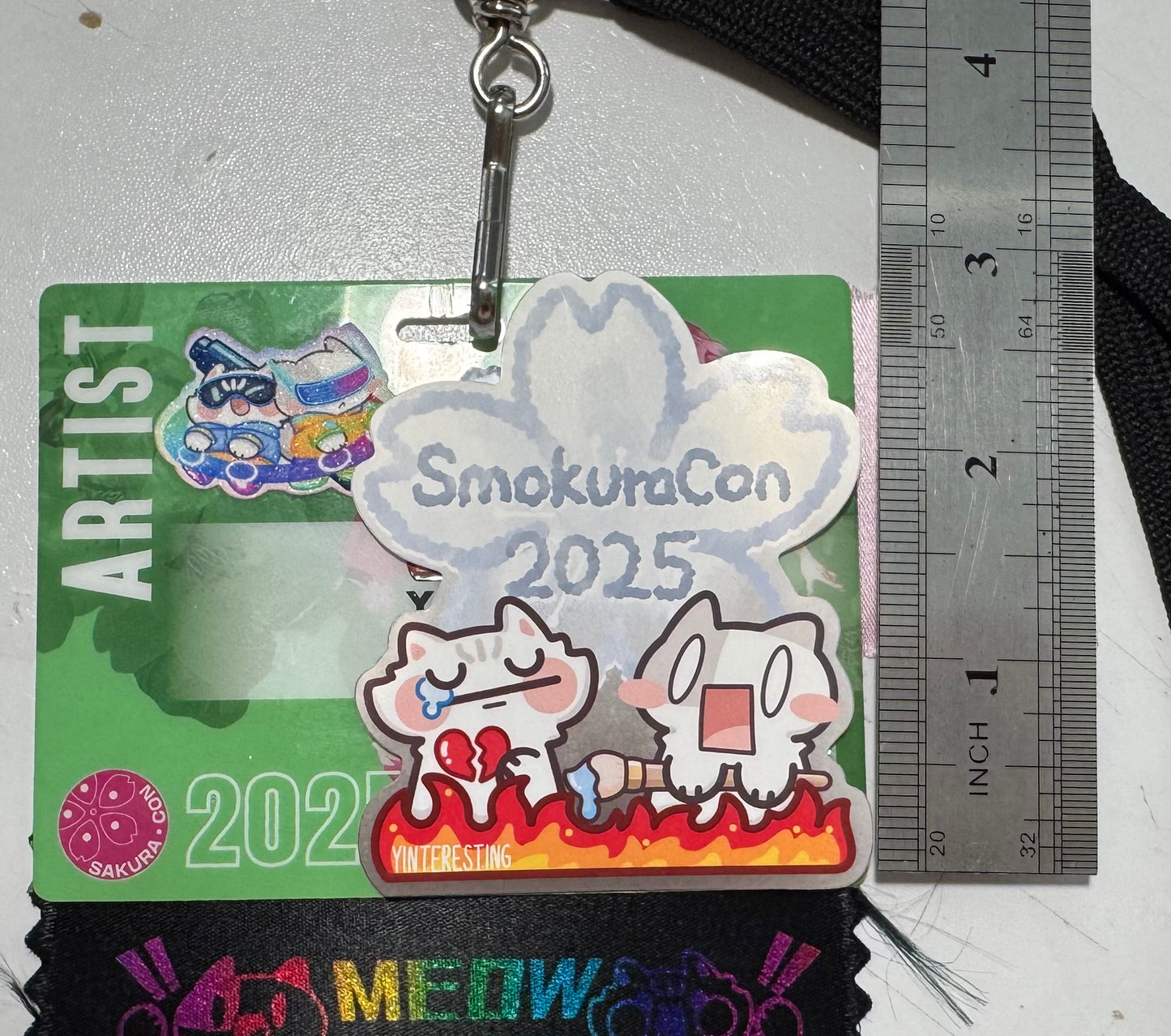 SmokuraCon 2025 Sticker